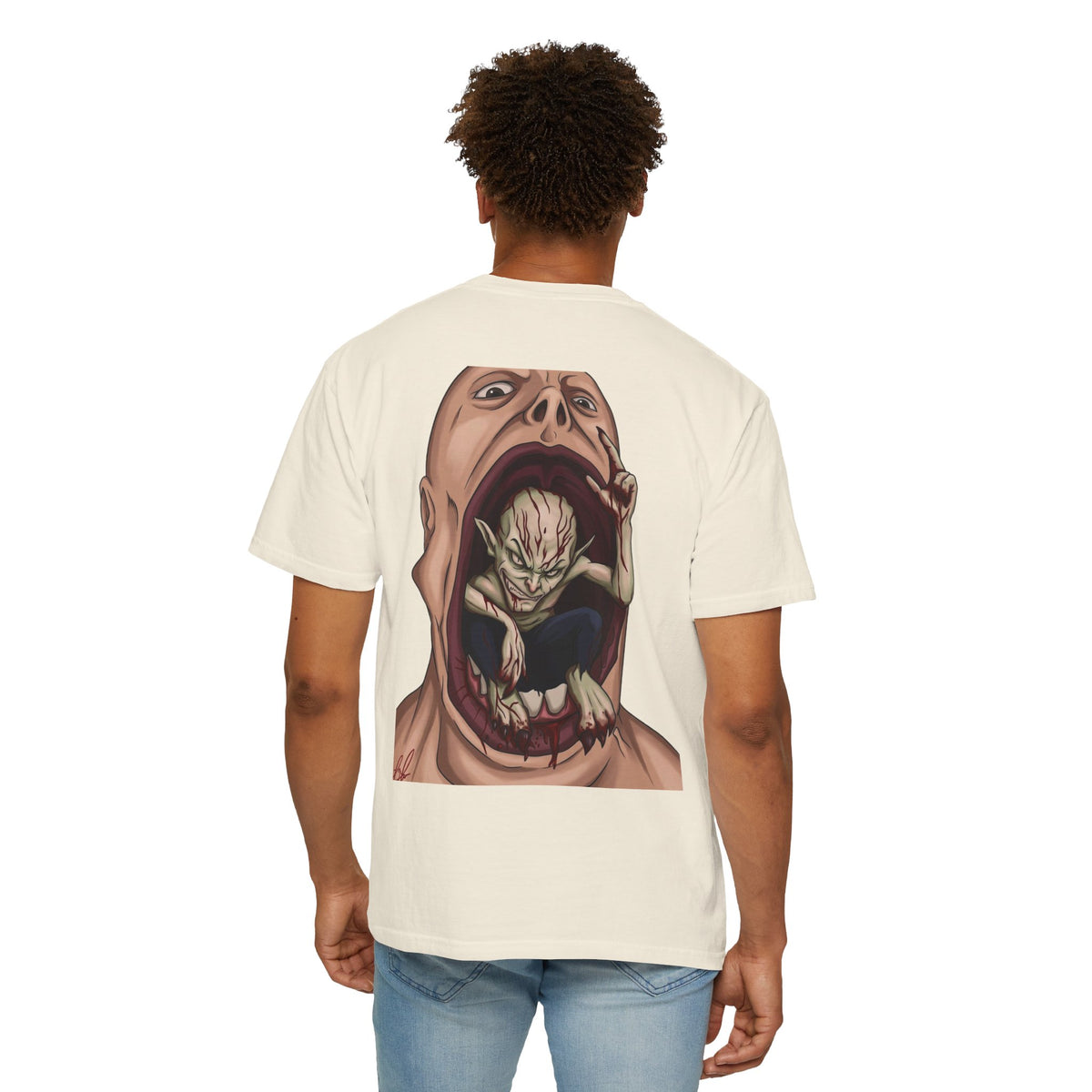 BEBETO & G FLAMES MAN EATER - T-shirt