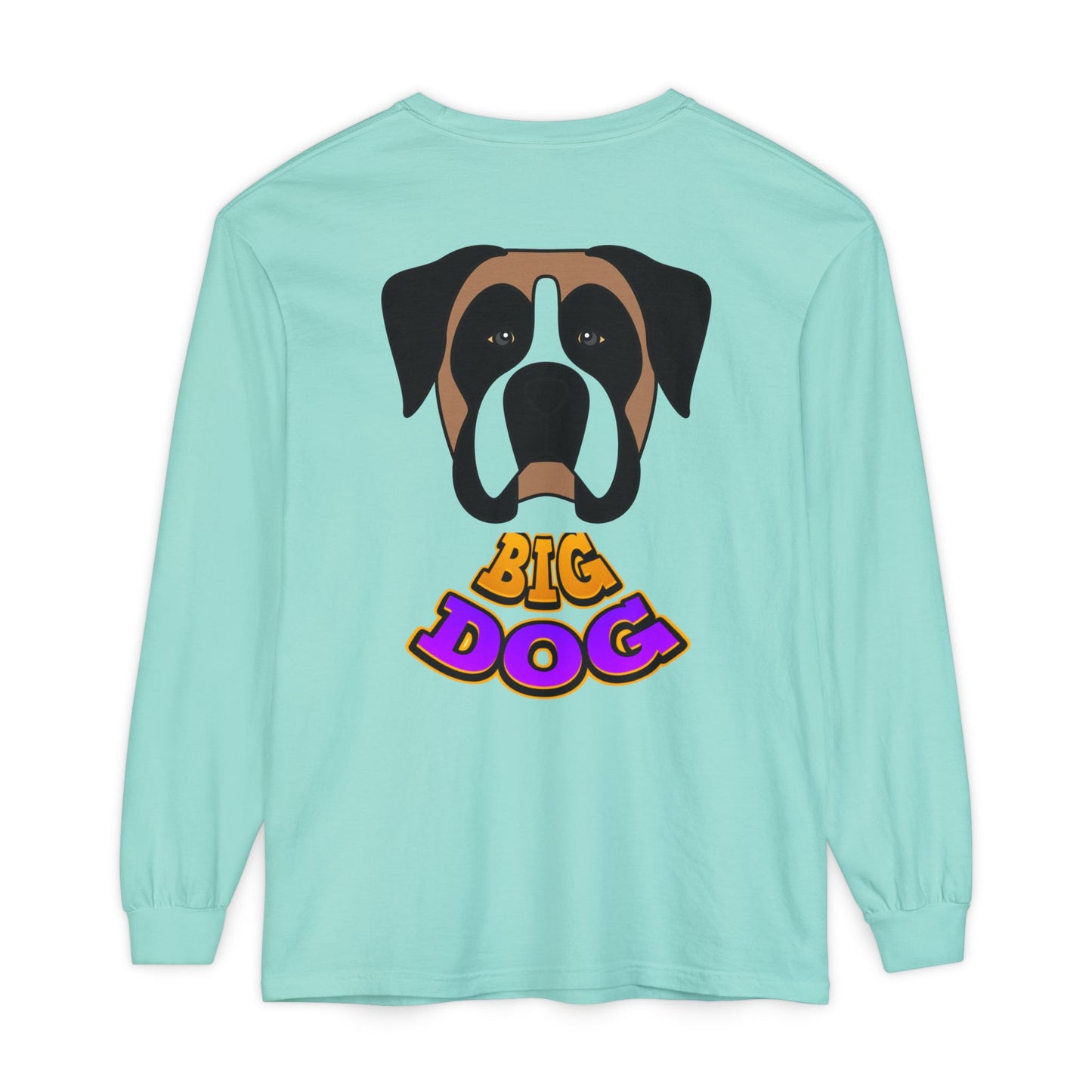 Big Dog Long Sleeve Tee — "Hypug Xenon" Graphic