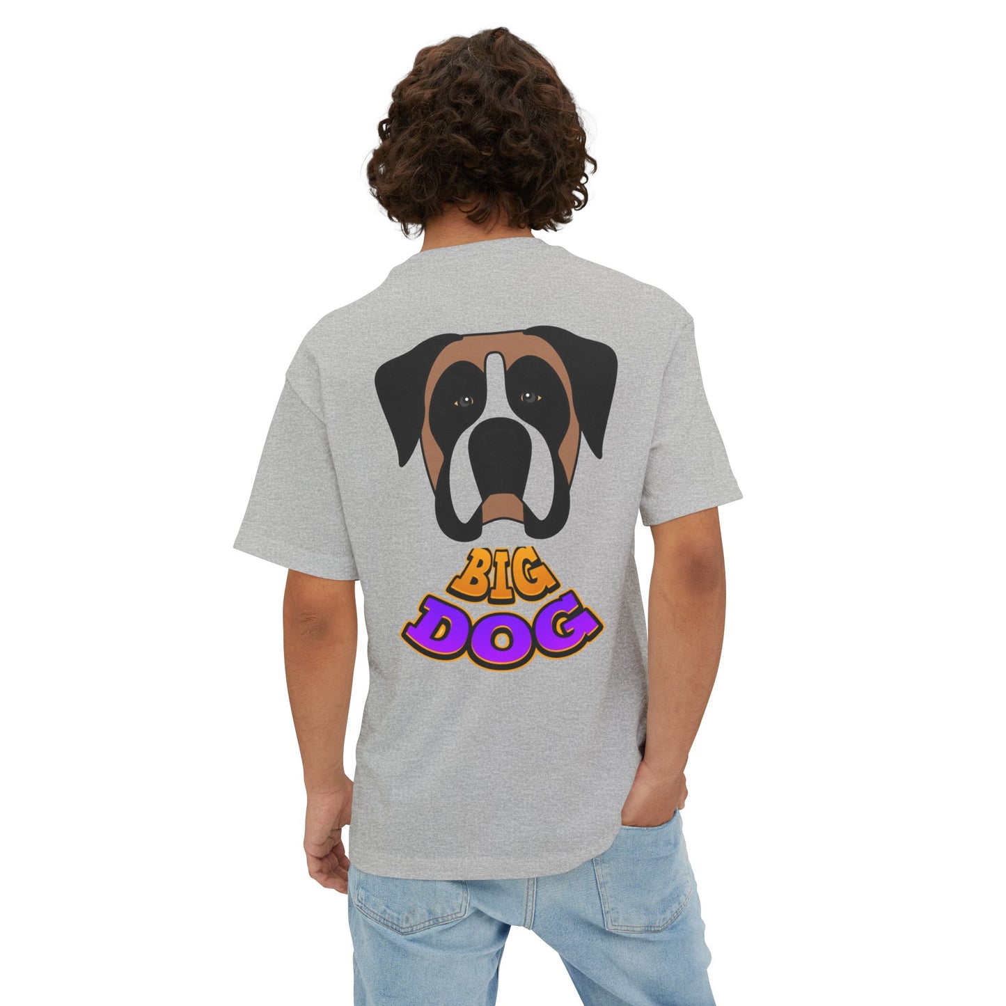 Big Dog Graphic Tee — "HY•PUG" Front Logo & Large Dog Back Print