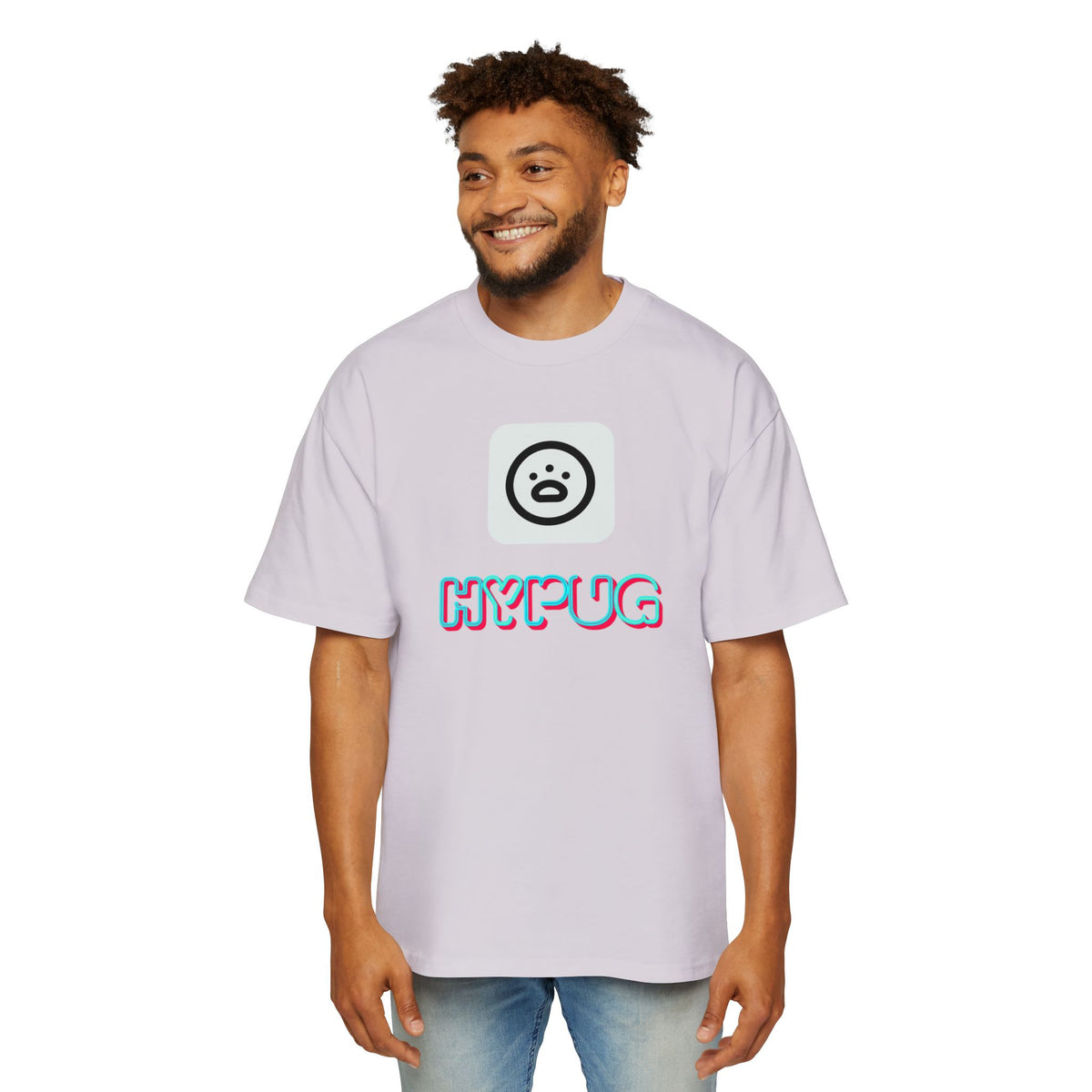 Big Dog Boxer T‑Shirt — 'Hyfug' Retro Logo Graphic Tee for Dog Lovers - HYPUG XENON
