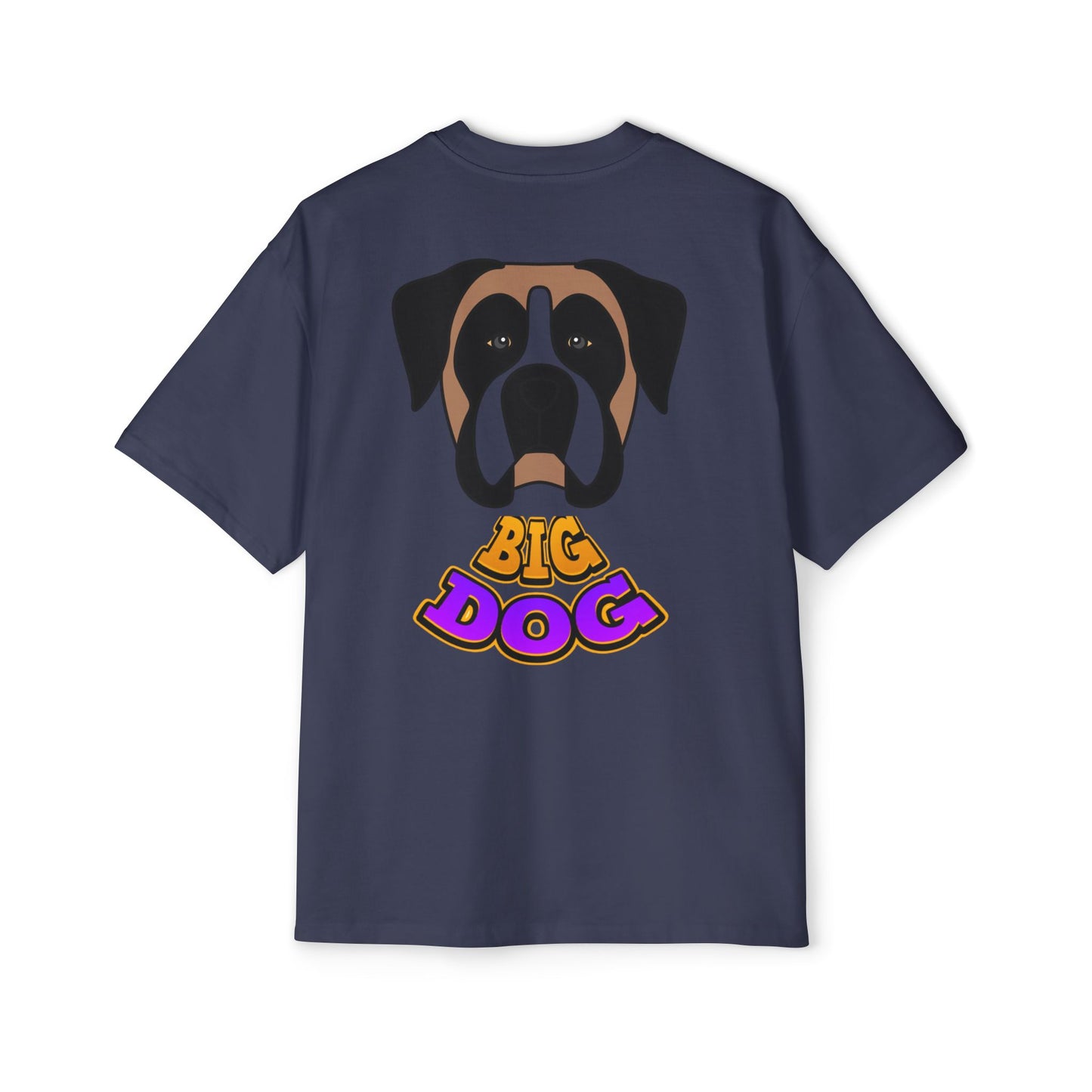 Big Dog Boxer T‑Shirt — 'Hyfug' Retro Logo Graphic Tee for Dog Lovers