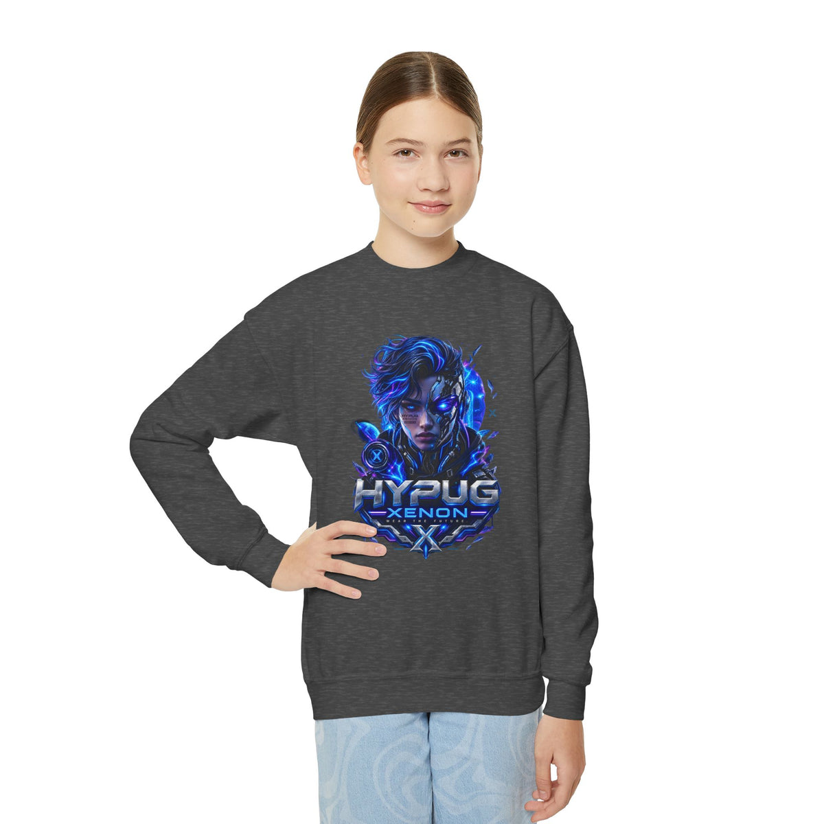 HYPUG XENON — DIGITAL FLUX SWEATSHIRT DROP 1