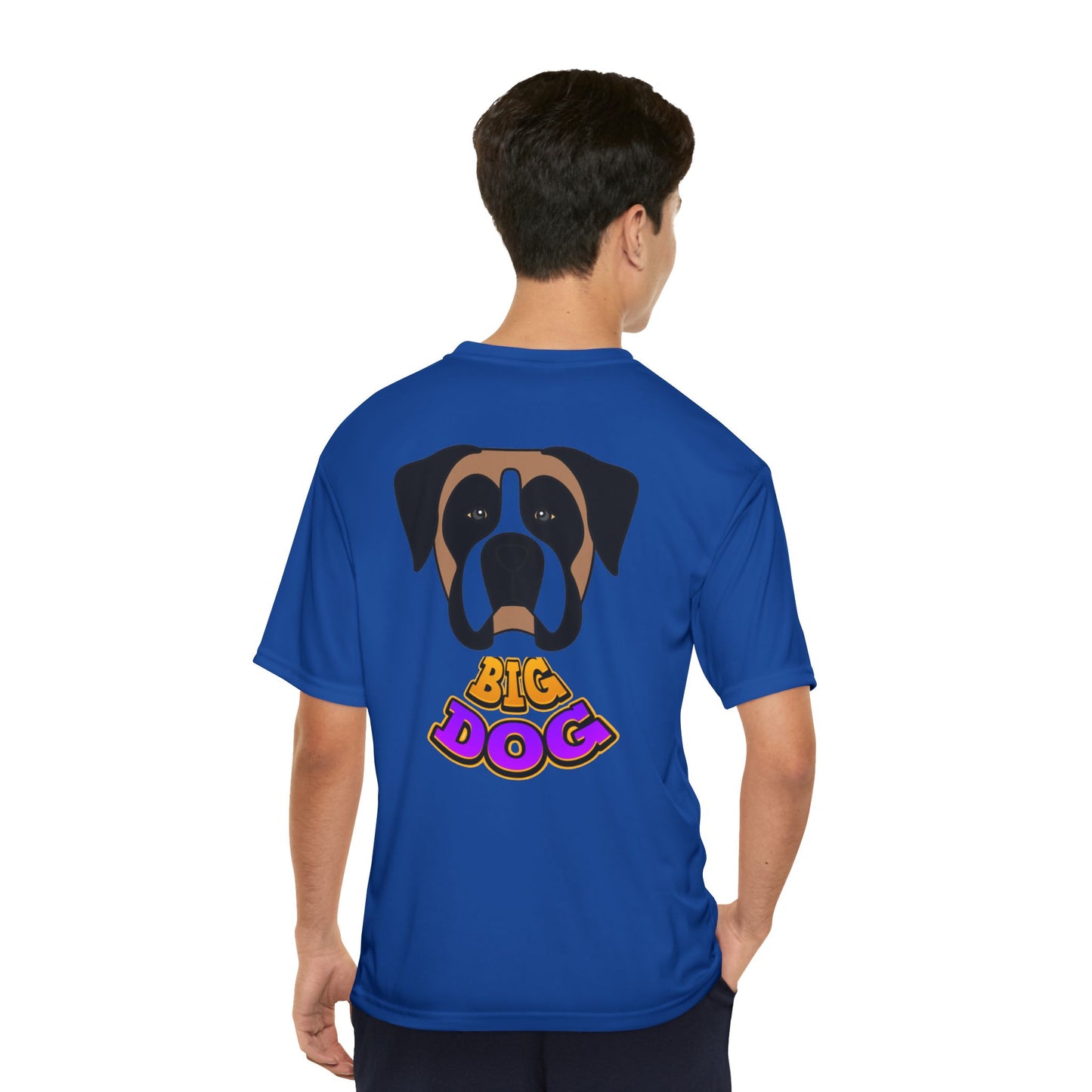 Big Dog Graphic T-Shirt — Cute Boxer Illustration with 'NYTUG' Text