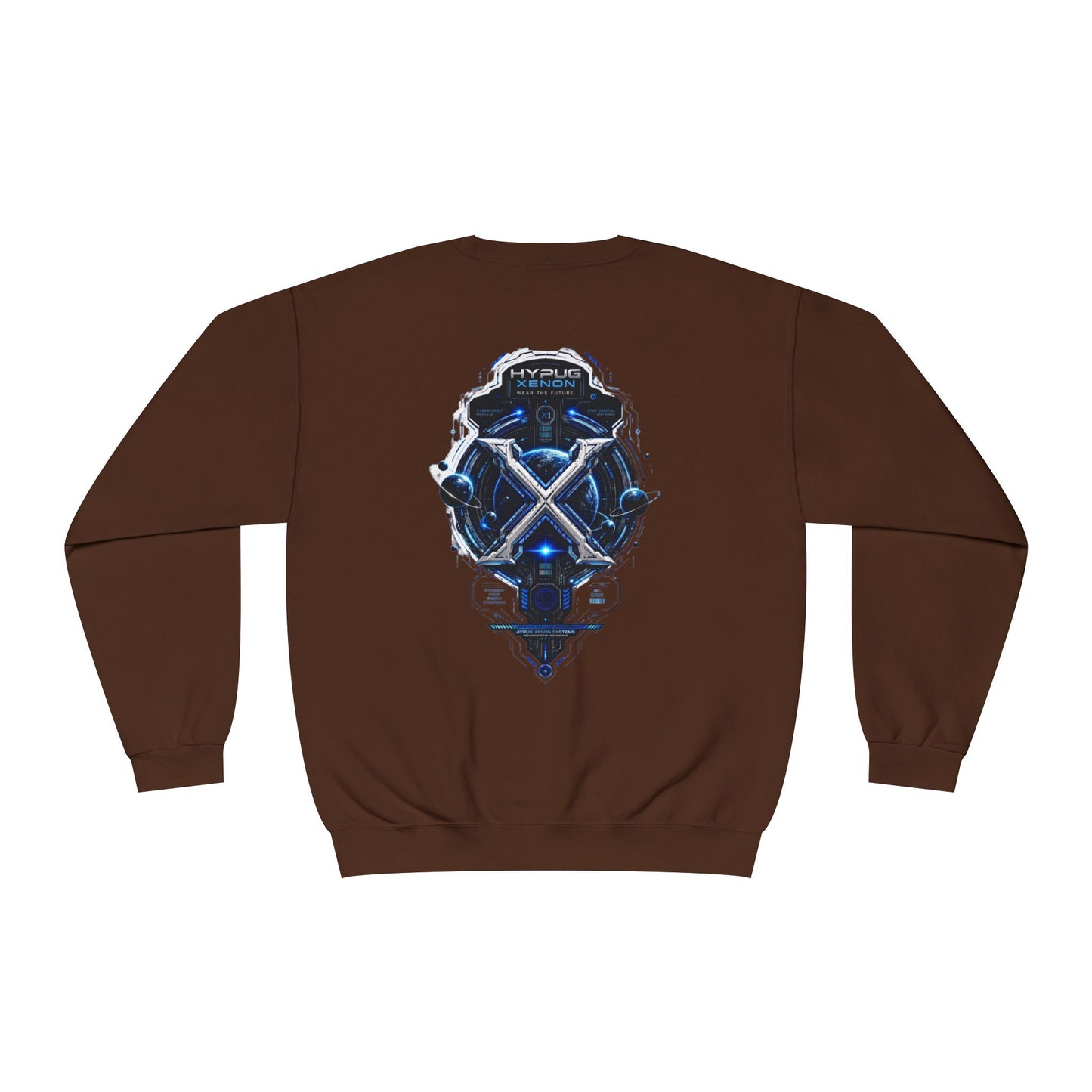 HYPUG XENON Cyber Orbit futuristic cyber streetwear sweatshirt