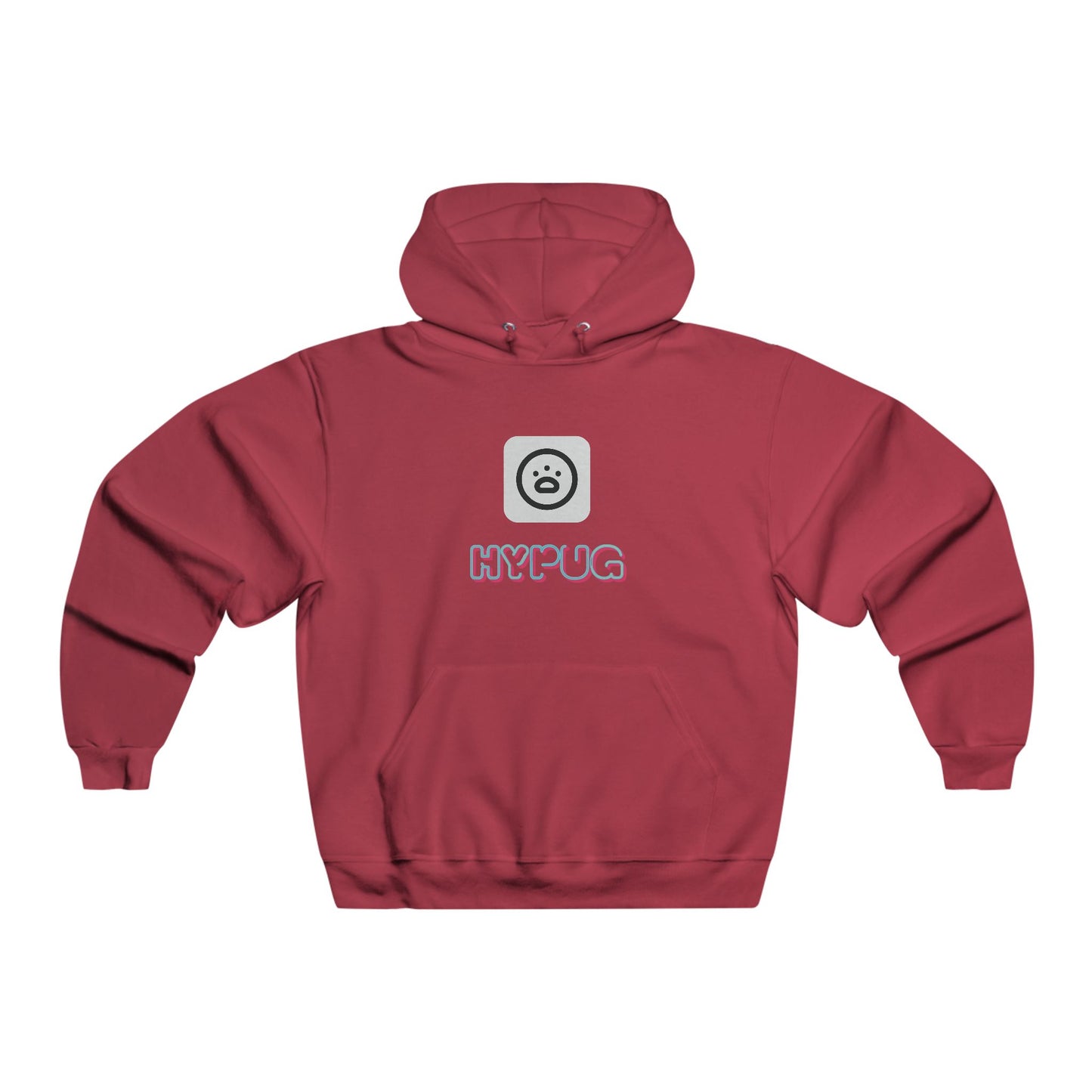 Big Dog Graphic Hoodie — Retro Boxer Illustration with 'HYFUG' Accent