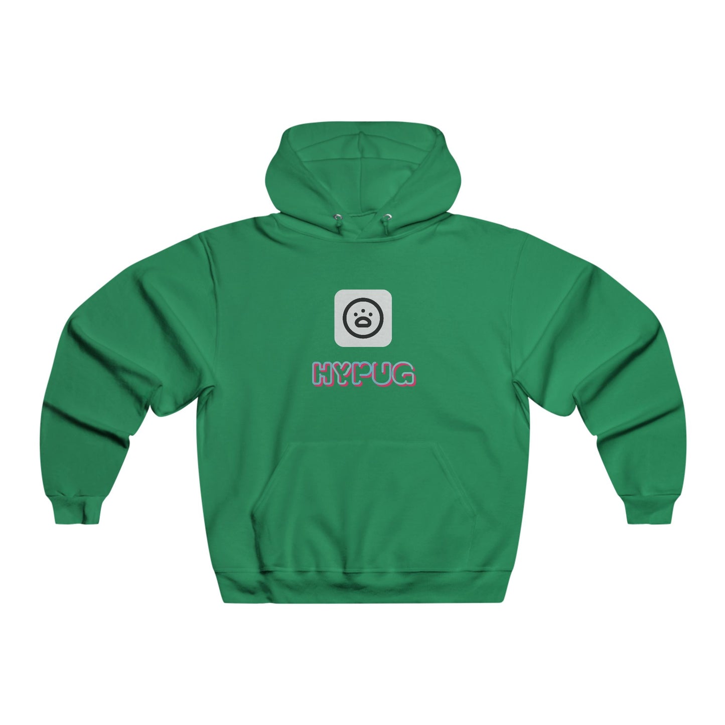 Big Dog Graphic Hoodie — Retro Boxer Illustration with 'HYFUG' Accent