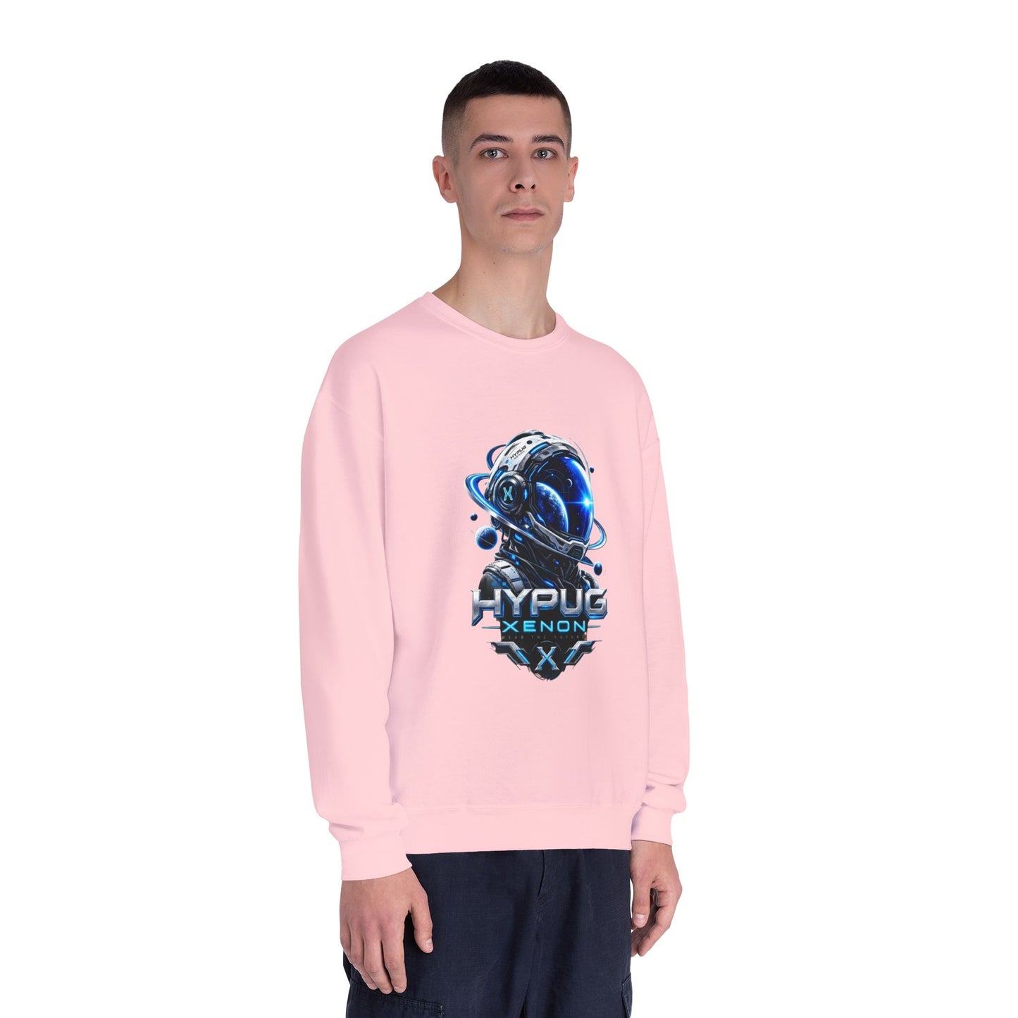 HYPUG XENON Cyber Orbit futuristic cyber streetwear sweatshirt