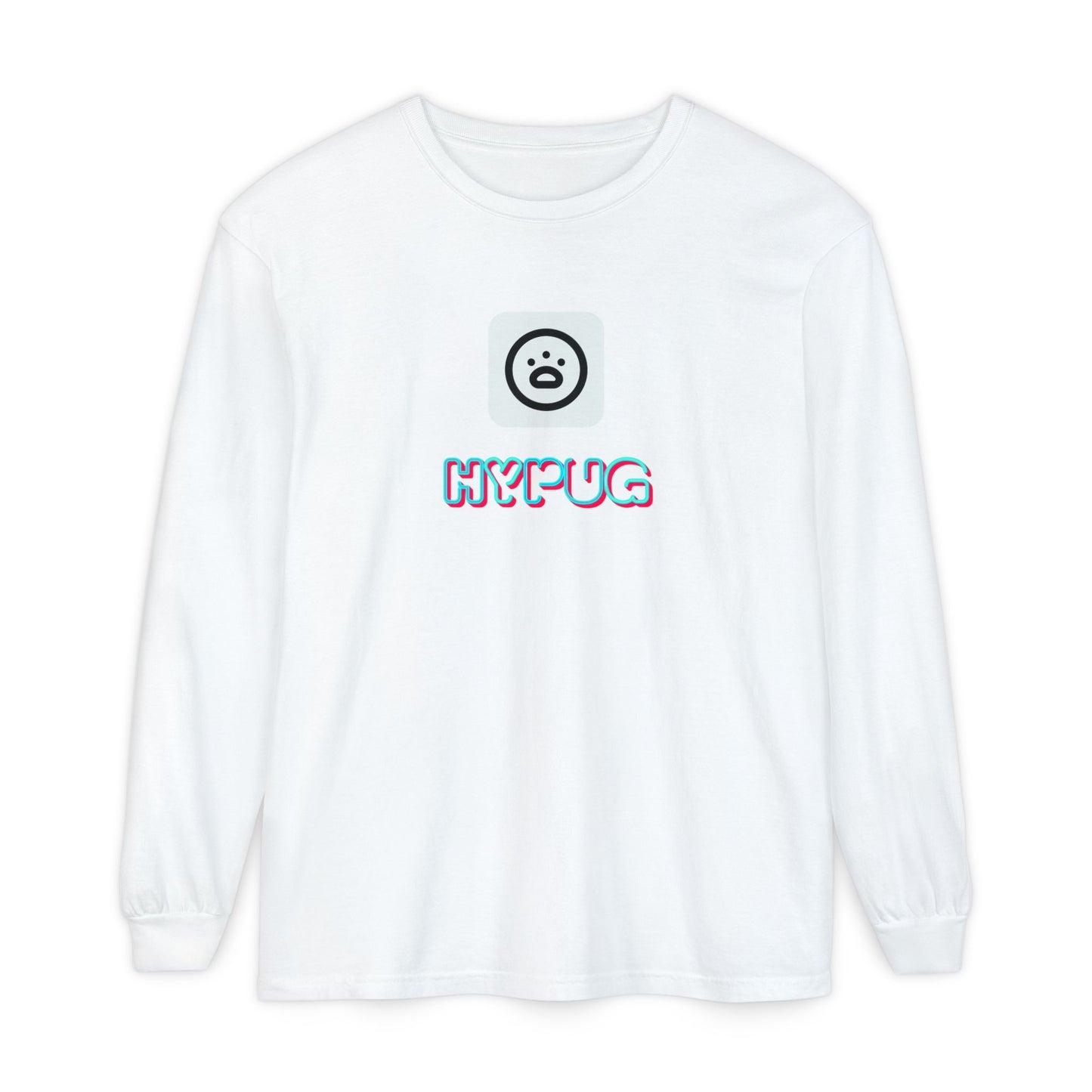 Big Dog Long Sleeve Tee — "Hypug Xenon" Graphic