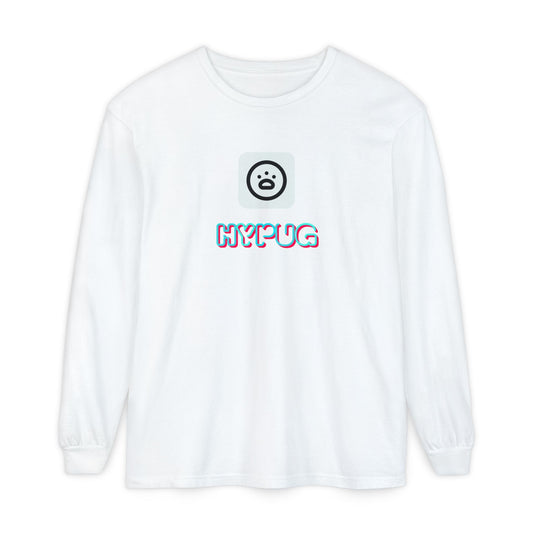 Big Dog Long Sleeve Tee — "Hypug Xenon" Graphic
