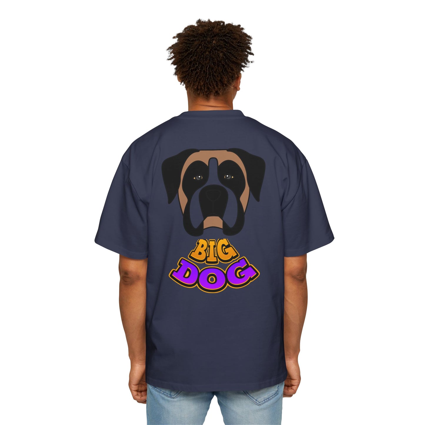 Big Dog Boxer T‑Shirt — 'Hyfug' Retro Logo Graphic Tee for Dog Lovers