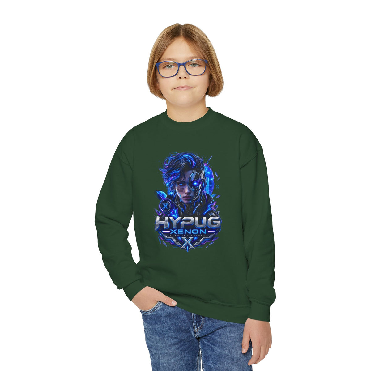 HYPUG XENON — DIGITAL FLUX SWEATSHIRT DROP 1