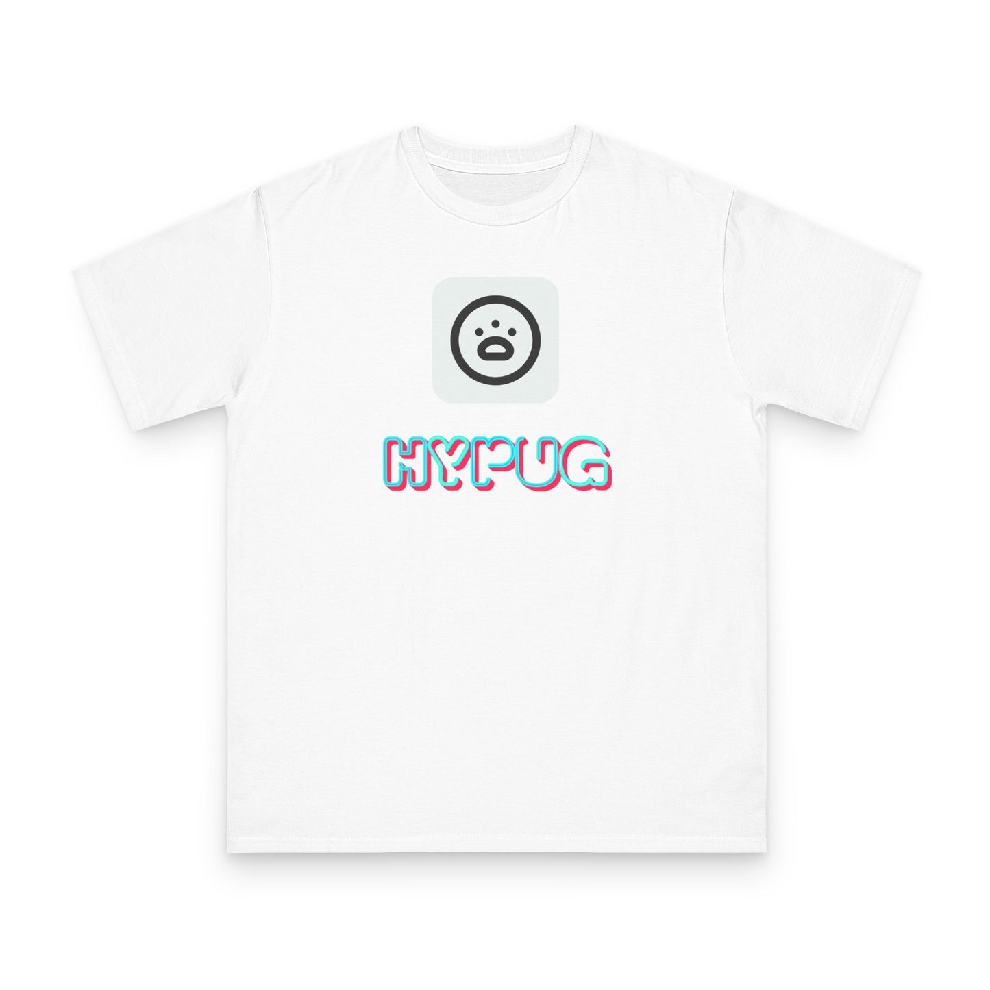 Big Dog Graphic Tee — Retro Pug Face Design