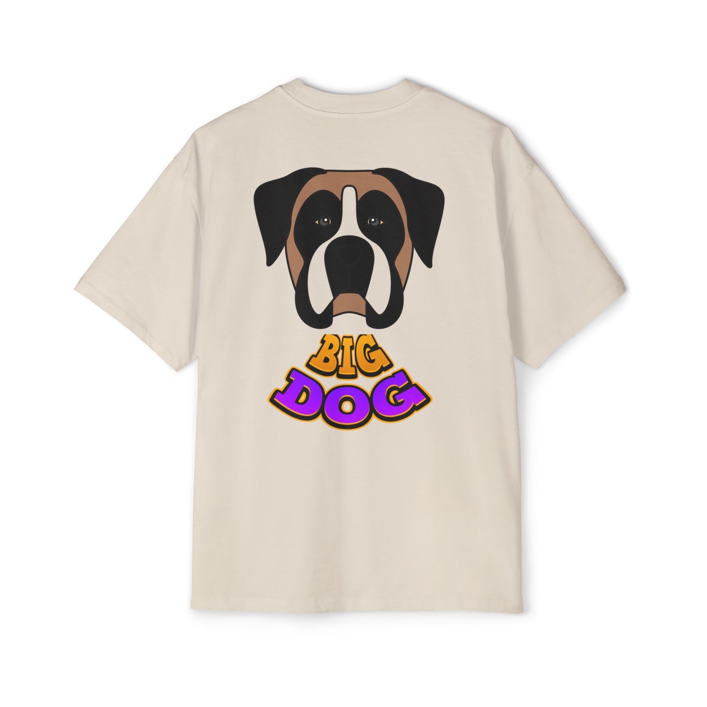 Big Dog Boxer T‑Shirt — 'Hyfug' Retro Logo Graphic Tee for Dog Lovers