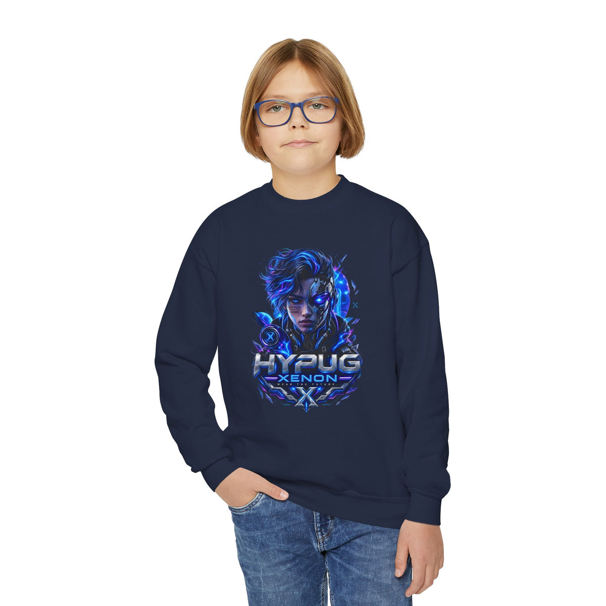HYPUG XENON — DIGITAL FLUX SWEATSHIRT DROP 1