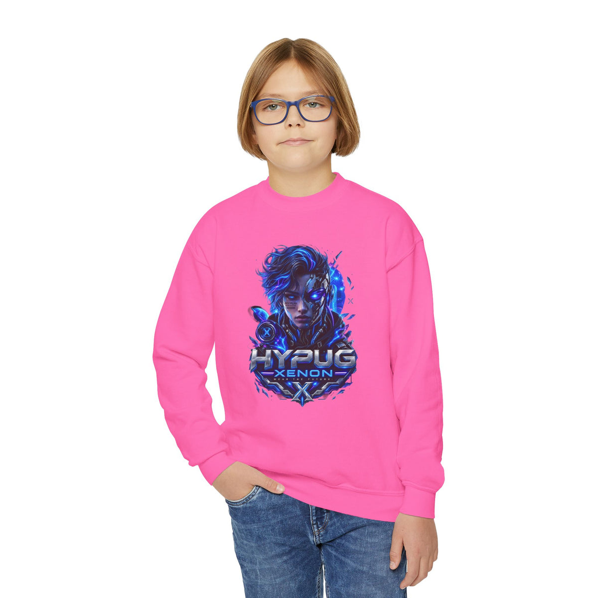 HYPUG XENON — DIGITAL FLUX SWEATSHIRT DROP 1