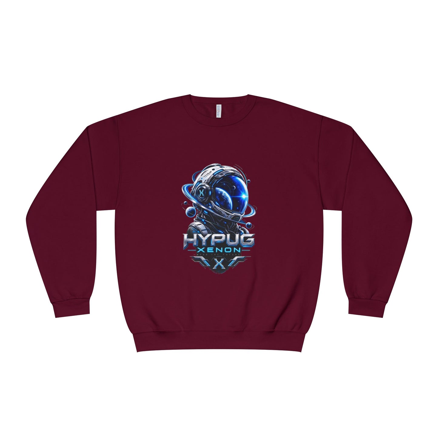 HYPUG XENON Cyber Orbit futuristic cyber streetwear sweatshirt