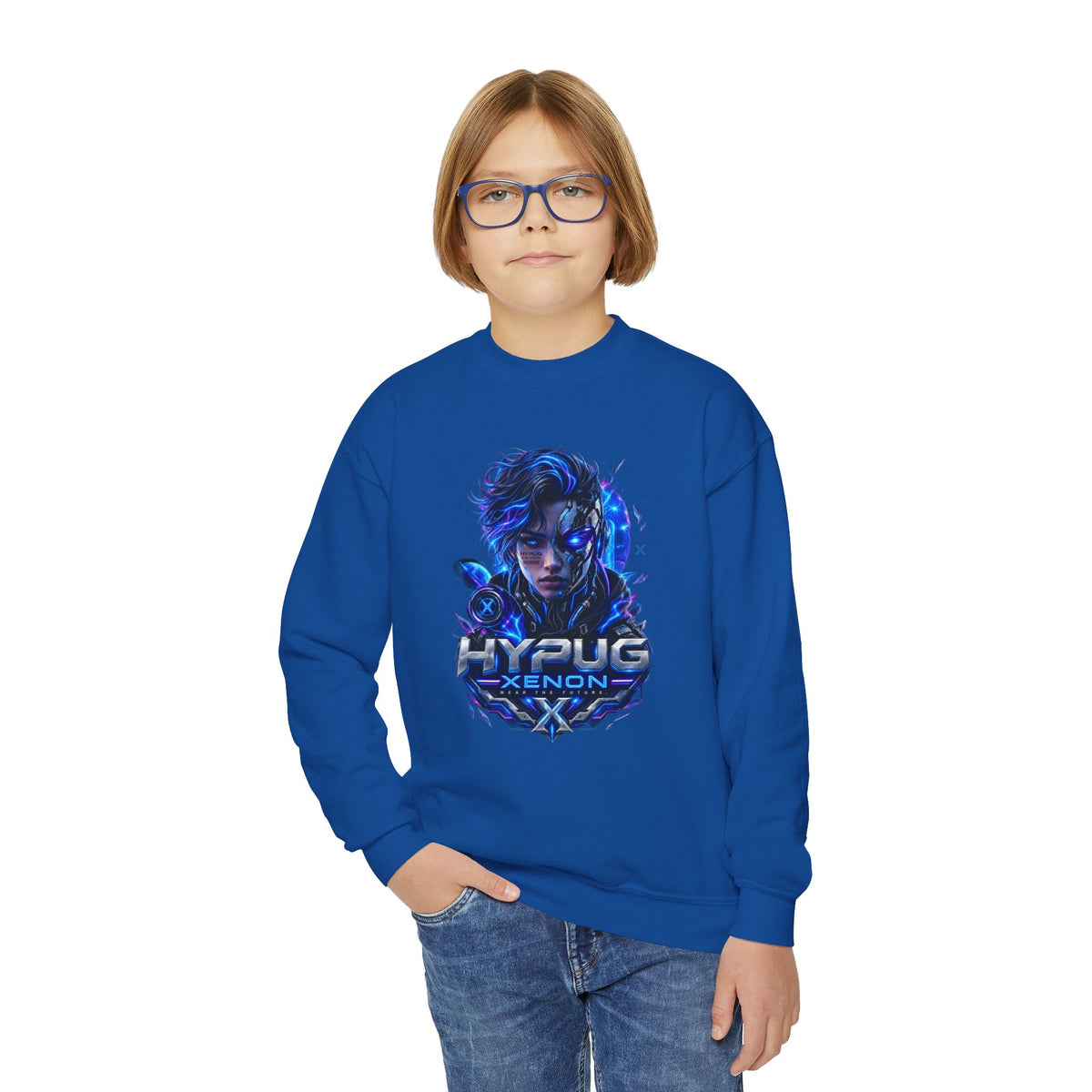 HYPUG XENON — DIGITAL FLUX SWEATSHIRT DROP 1