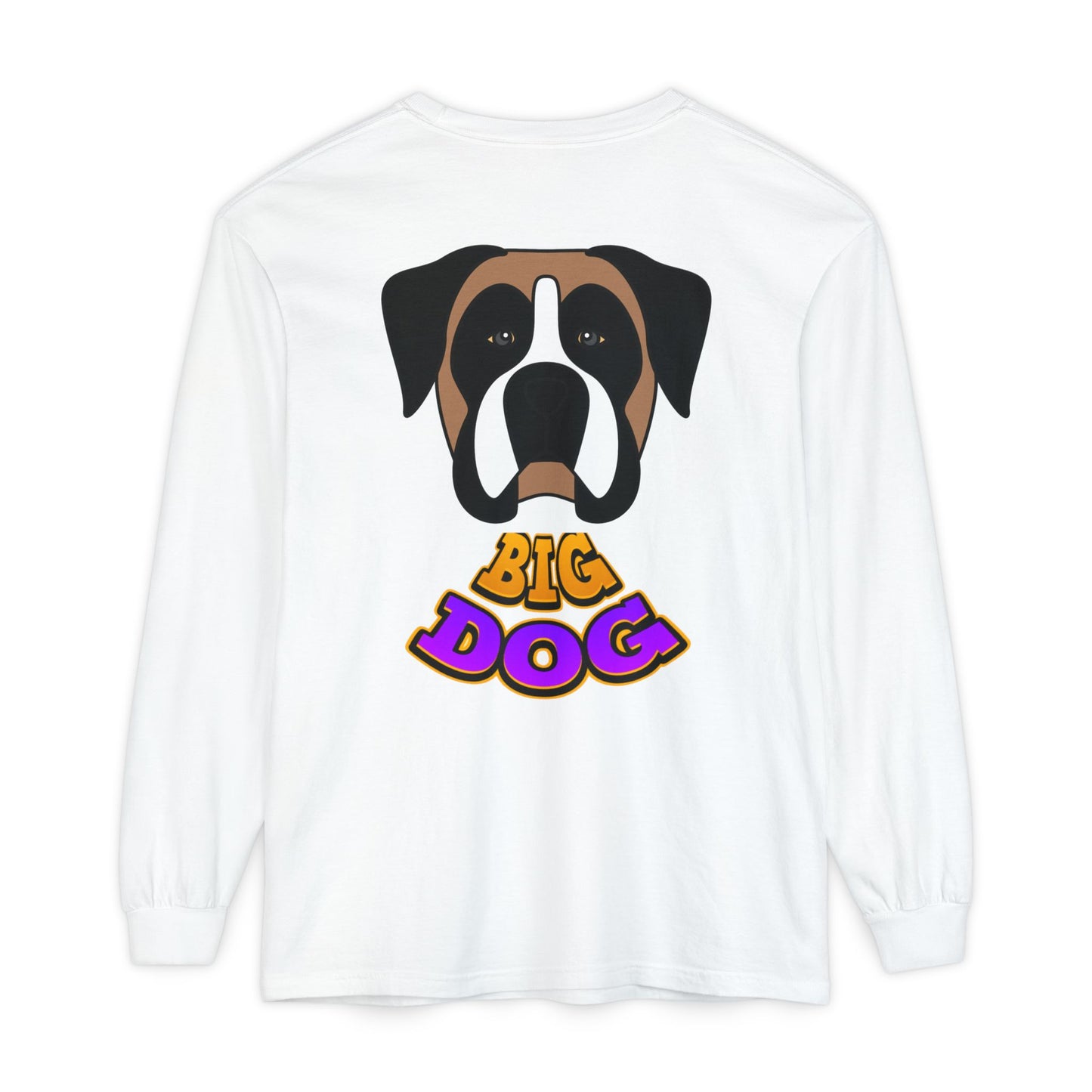 Big Dog Long Sleeve Tee — "Hypug Xenon" Graphic