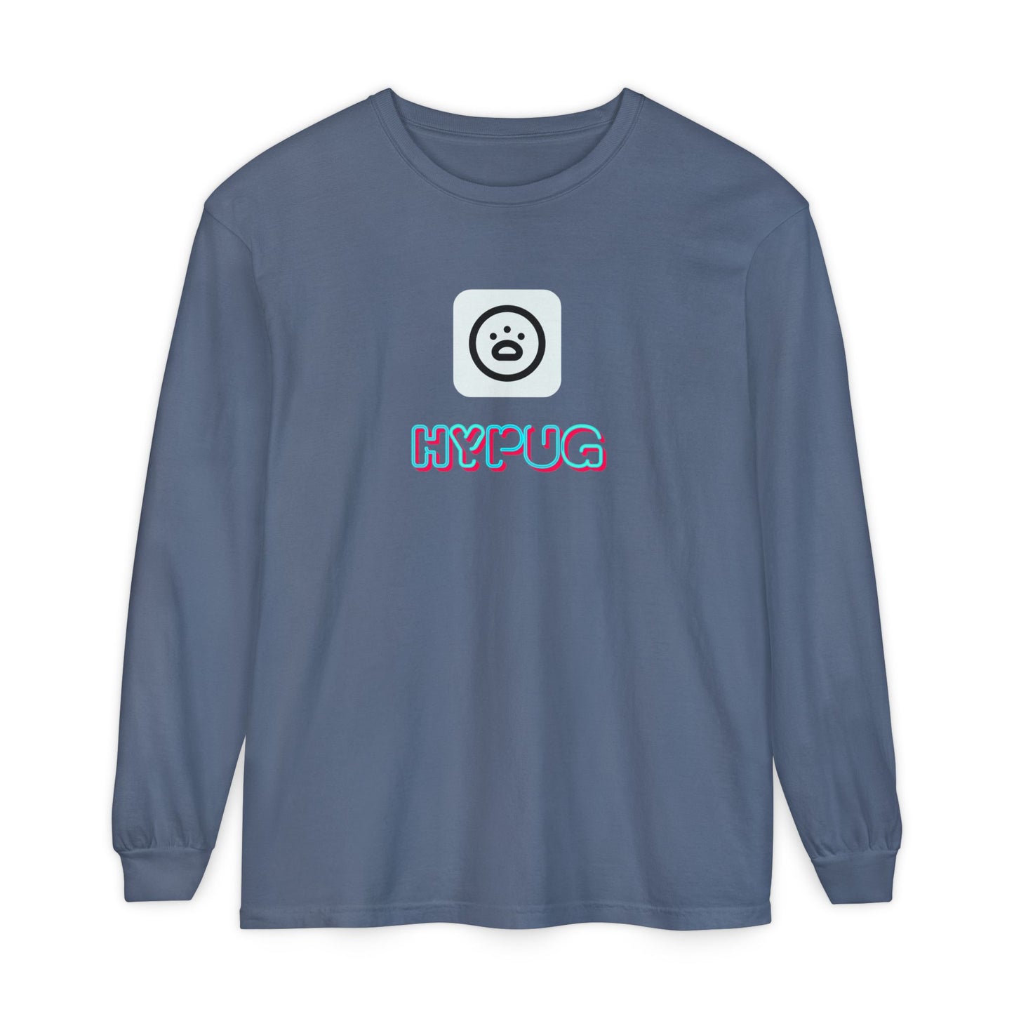 Big Dog Long Sleeve Tee — "Hypug Xenon" Graphic