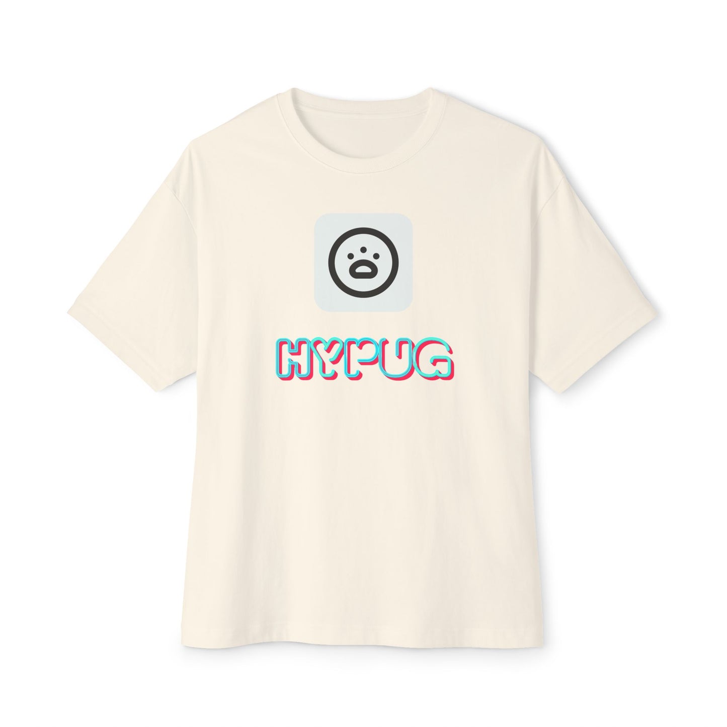 Big Dog Graphic Tee — "HY•PUG" Front Logo & Large Dog Back Print