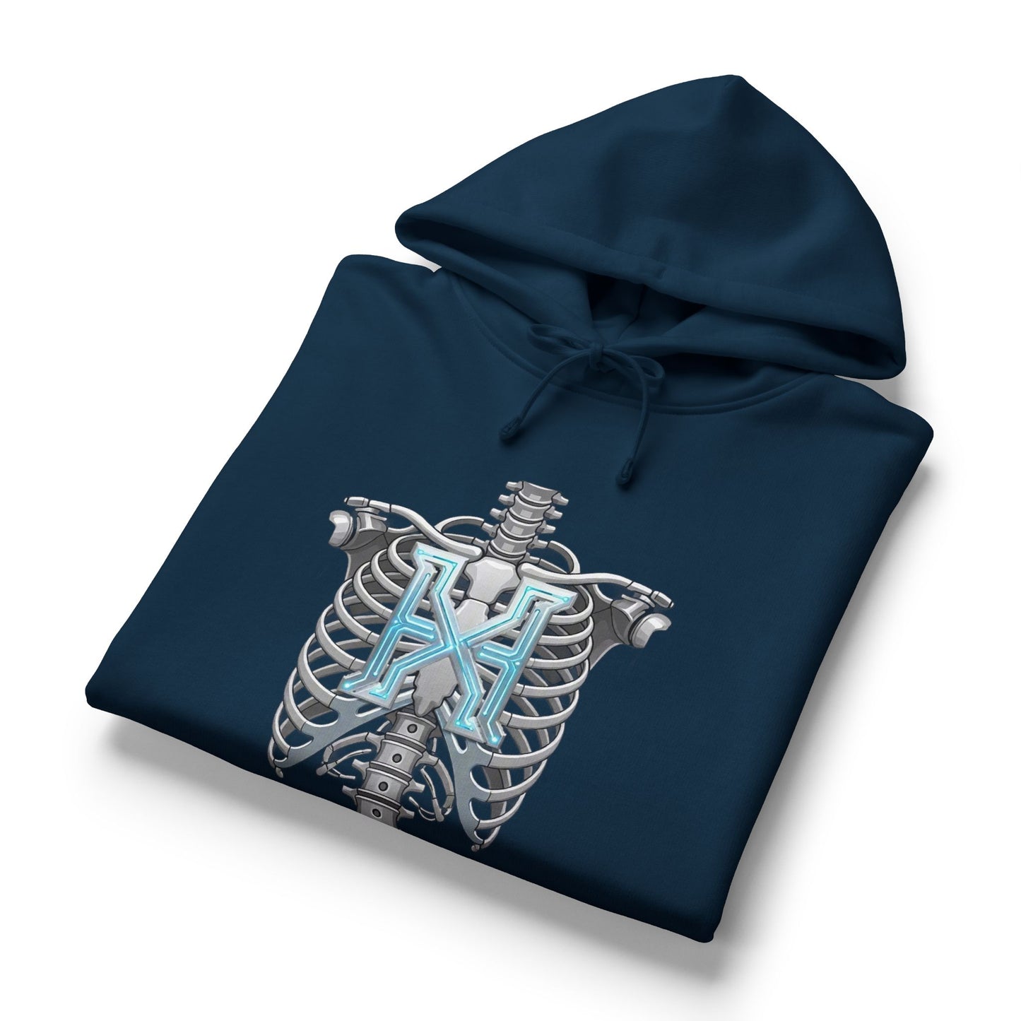 Hypug Xenon Hoodie — Tech Skeleton X Graphic Pullover