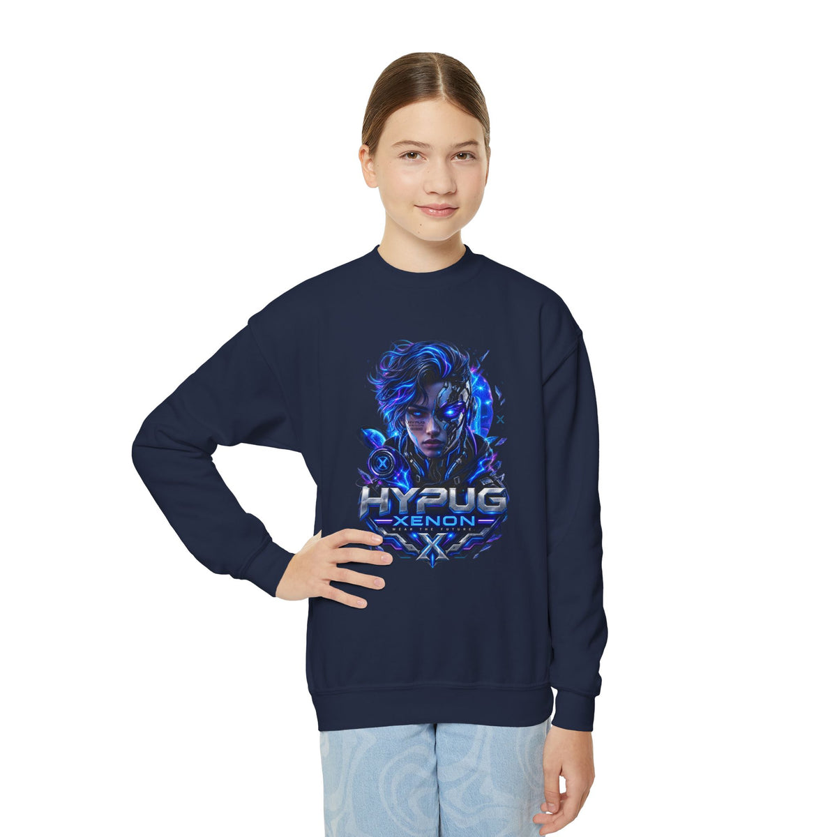 HYPUG XENON — DIGITAL FLUX SWEATSHIRT DROP 1
