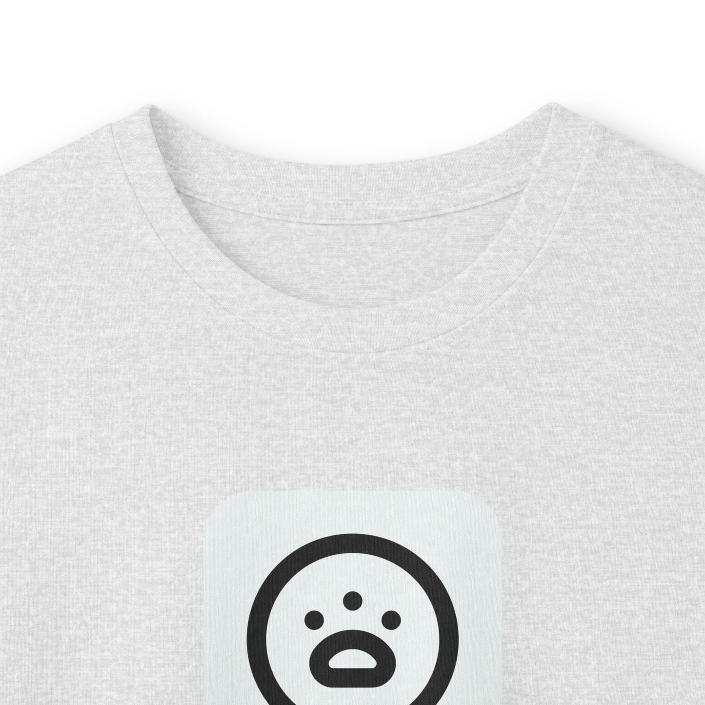 Big Dog Pug Graphic Long Sleeve Tee — Cute Dog Face Crewneck