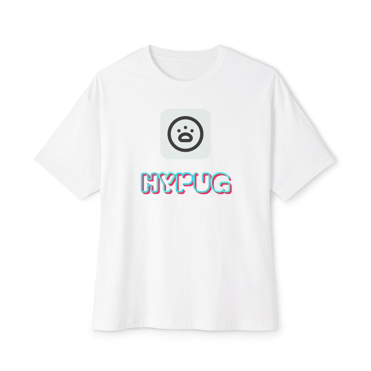 Big Dog Graphic Tee — "HY•PUG" Front Logo & Large Dog Back Print