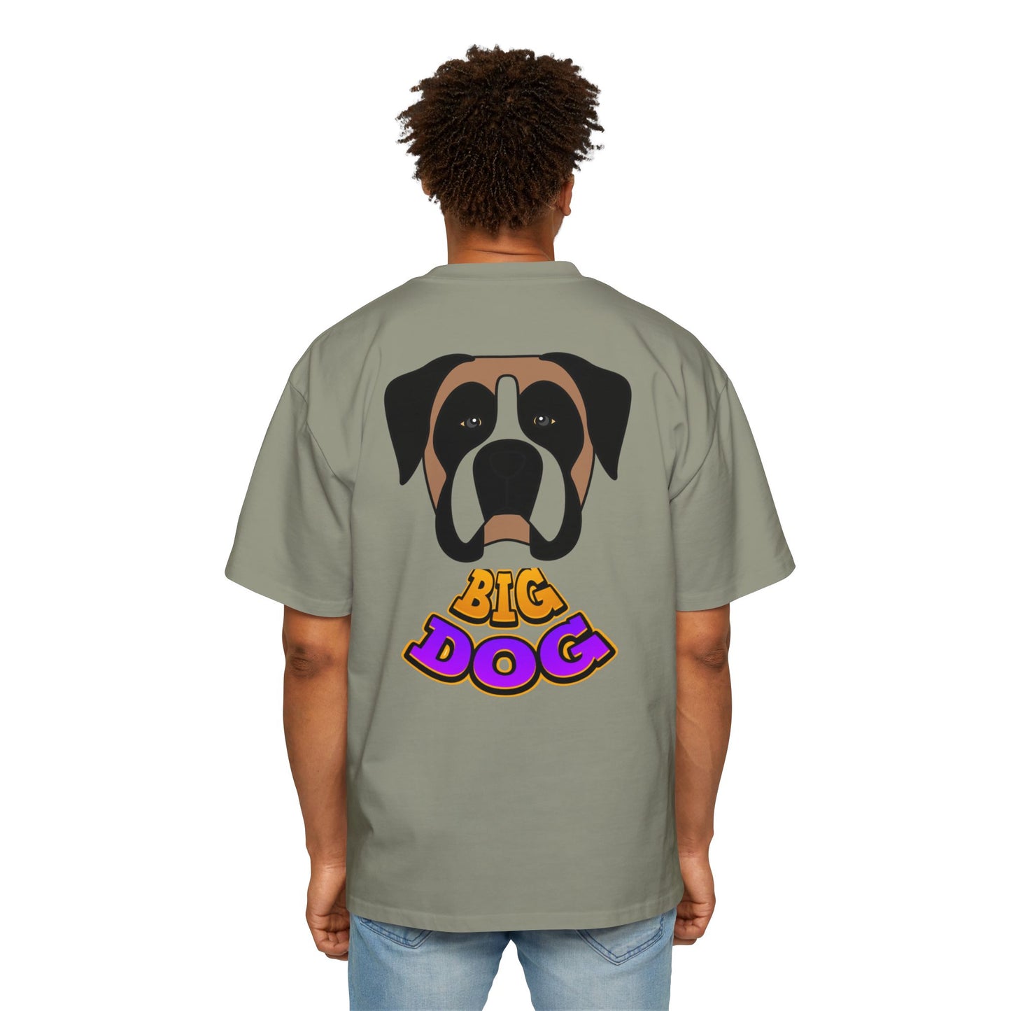 Big Dog Boxer T‑Shirt — 'Hyfug' Retro Logo Graphic Tee for Dog Lovers
