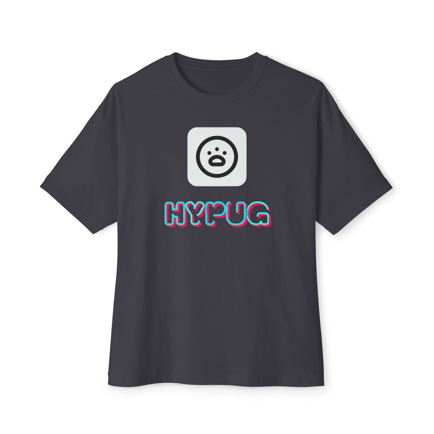 Big Dog Graphic Tee — "HY•PUG" Front Logo & Large Dog Back Print