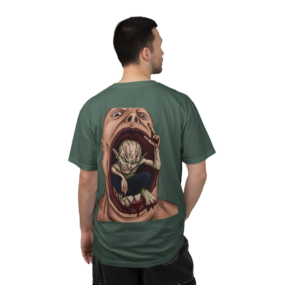 BEBETO & G FLAMES MAN EATER - T-shirt