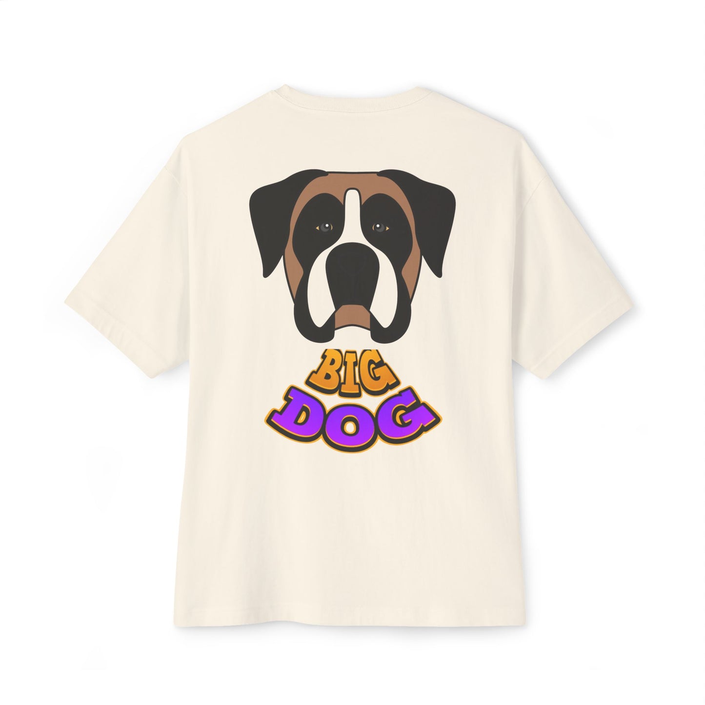Big Dog Graphic Tee — "HY•PUG" Front Logo & Large Dog Back Print
