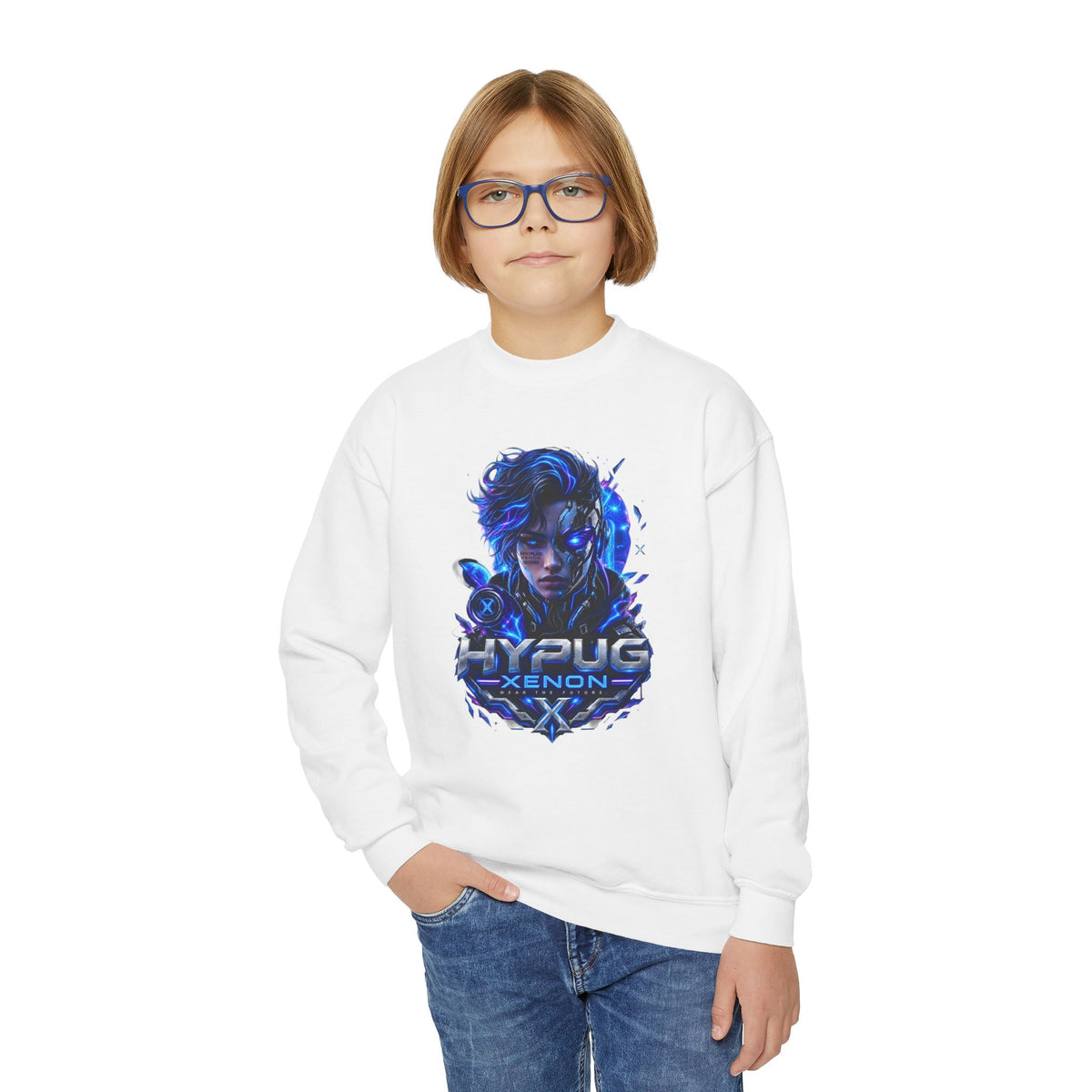 HYPUG XENON — DIGITAL FLUX SWEATSHIRT DROP 1