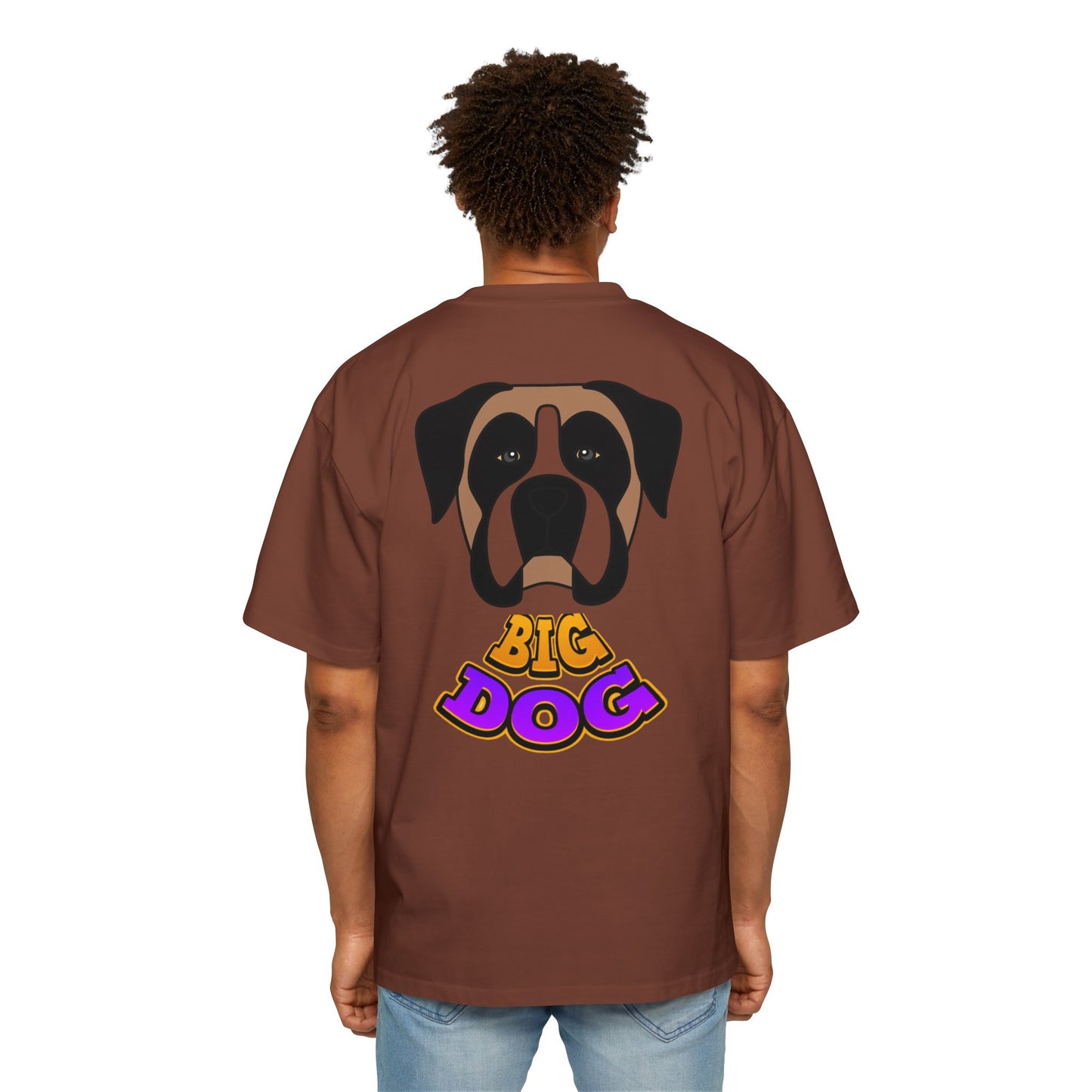 Big Dog Boxer T‑Shirt — 'Hyfug' Retro Logo Graphic Tee for Dog Lovers