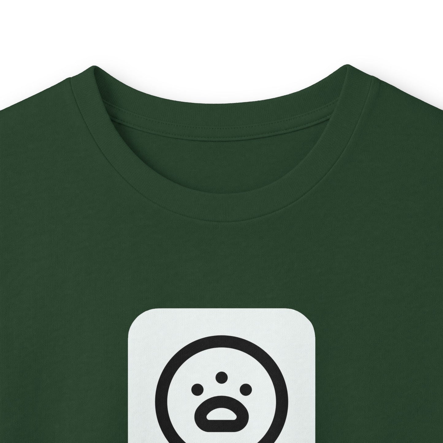 Big Dog Pug Graphic Long Sleeve Tee — Cute Dog Face Crewneck