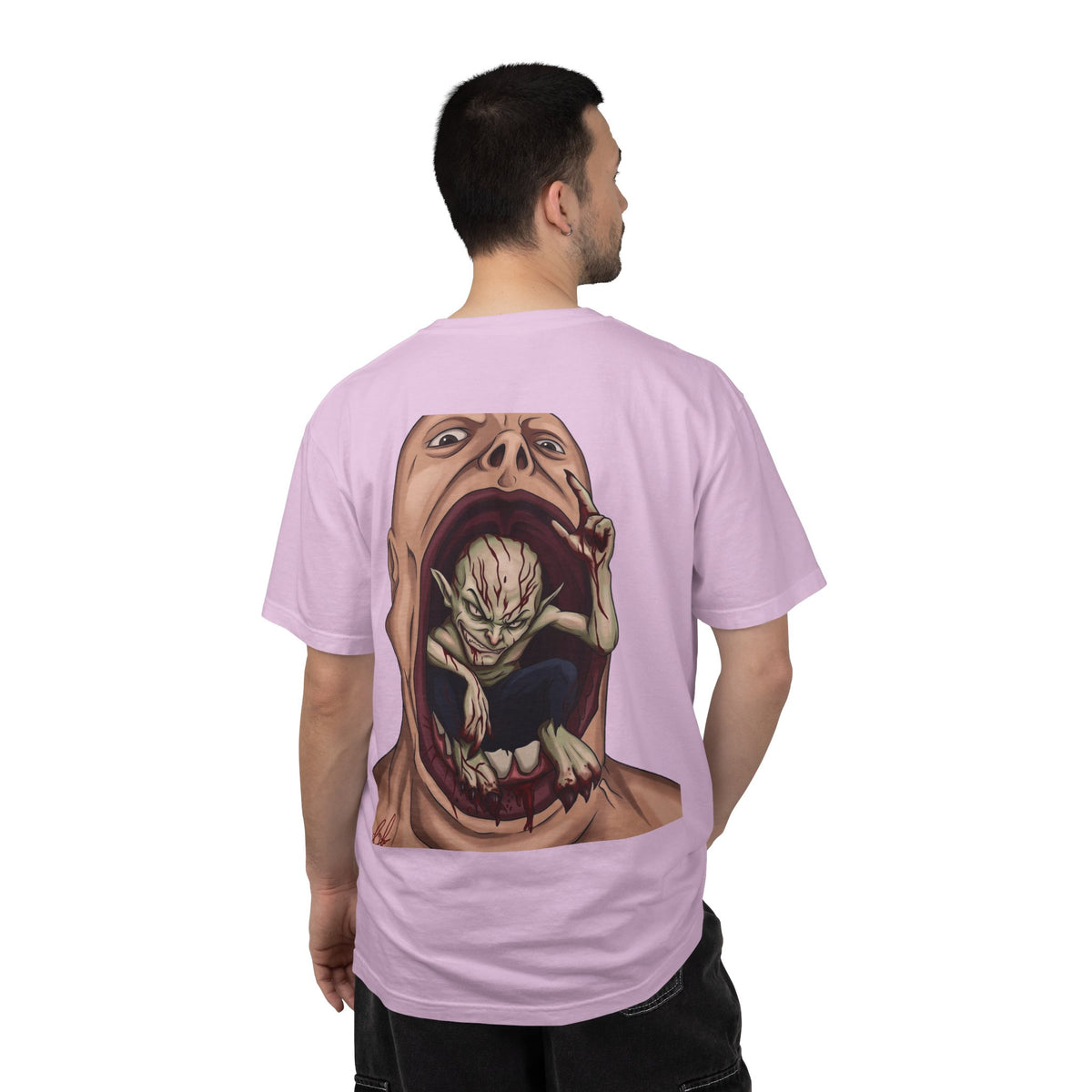 BEBETO & G FLAMES MAN EATER - T-shirt