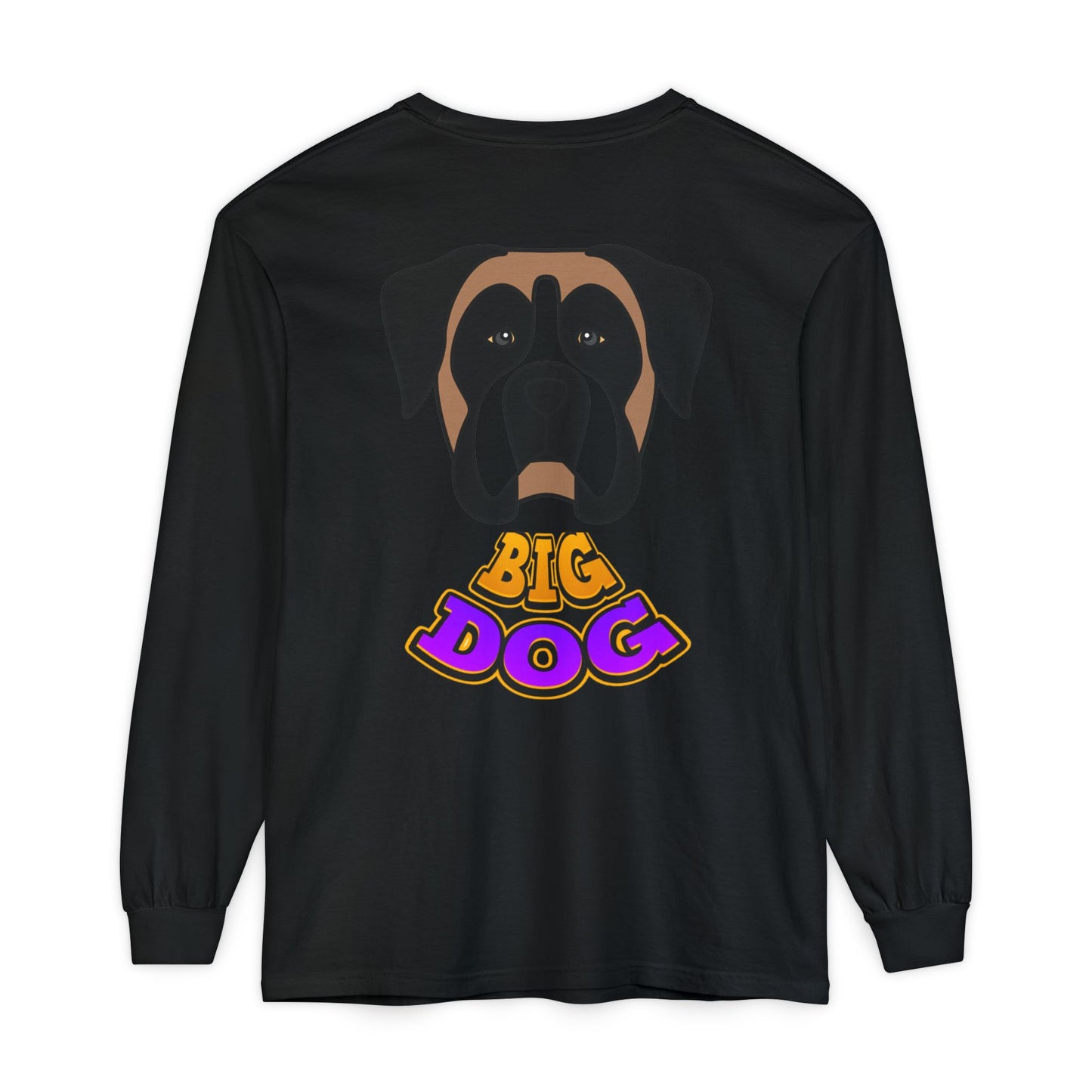 Big Dog Long Sleeve Tee — "Hypug Xenon" Graphic