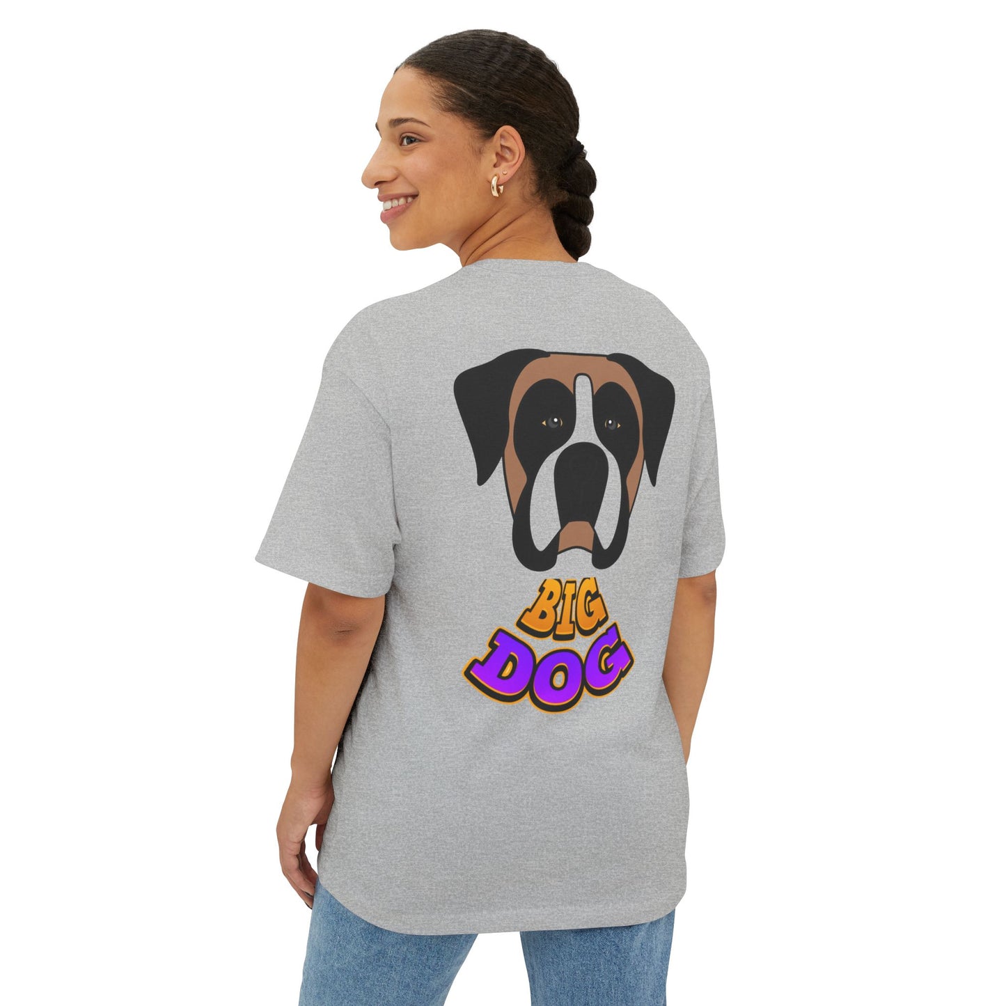Big Dog Graphic Tee — "HY•PUG" Front Logo & Large Dog Back Print