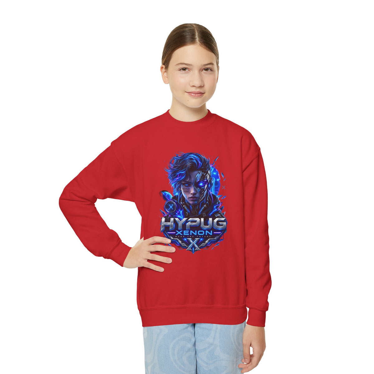 HYPUG XENON — DIGITAL FLUX SWEATSHIRT DROP 1