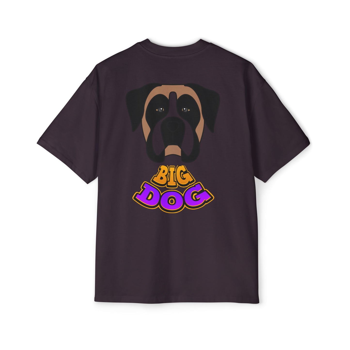 Big Dog Boxer T‑Shirt — 'Hyfug' Retro Logo Graphic Tee for Dog Lovers