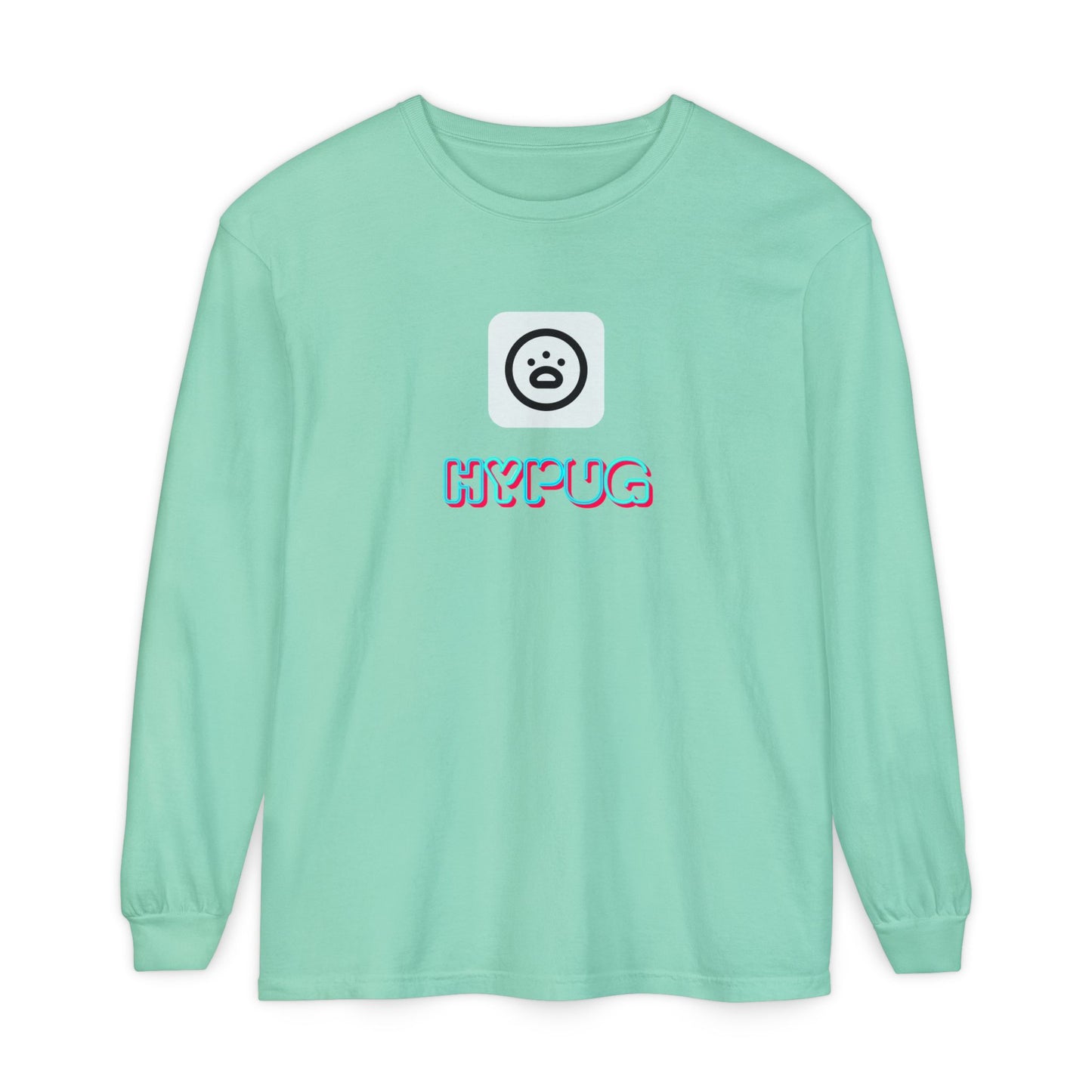 Big Dog Long Sleeve Tee — "Hypug Xenon" Graphic