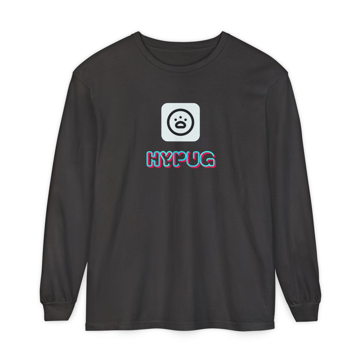 Big Dog Long Sleeve Tee — "Hypug Xenon" Graphic