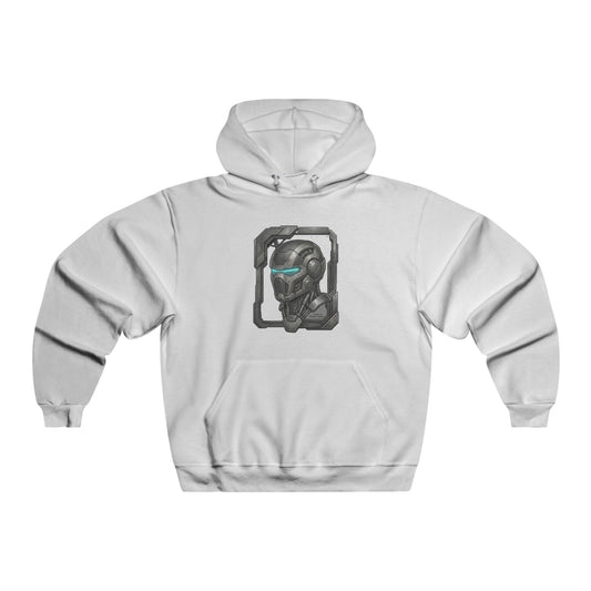 Cyber Iron Requiem Hoodie — Futuristic Robot Graphic Sweatshirt - HYPUG XENON