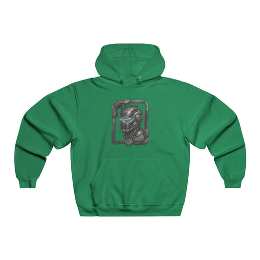 Cyber Iron Requiem Hoodie — Futuristic Robot Graphic Sweatshirt - HYPUG XENON