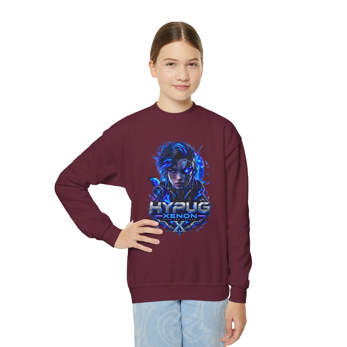 HYPUG XENON — DIGITAL FLUX SWEATSHIRT DROP 1