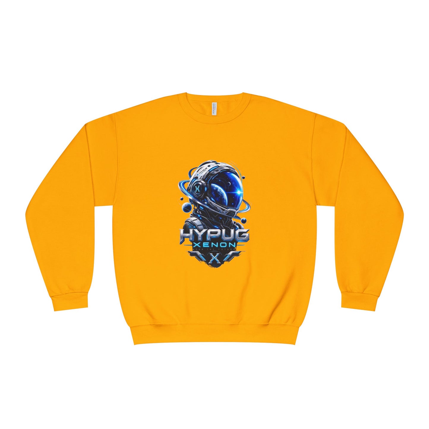 HYPUG XENON Cyber Orbit futuristic cyber streetwear sweatshirt