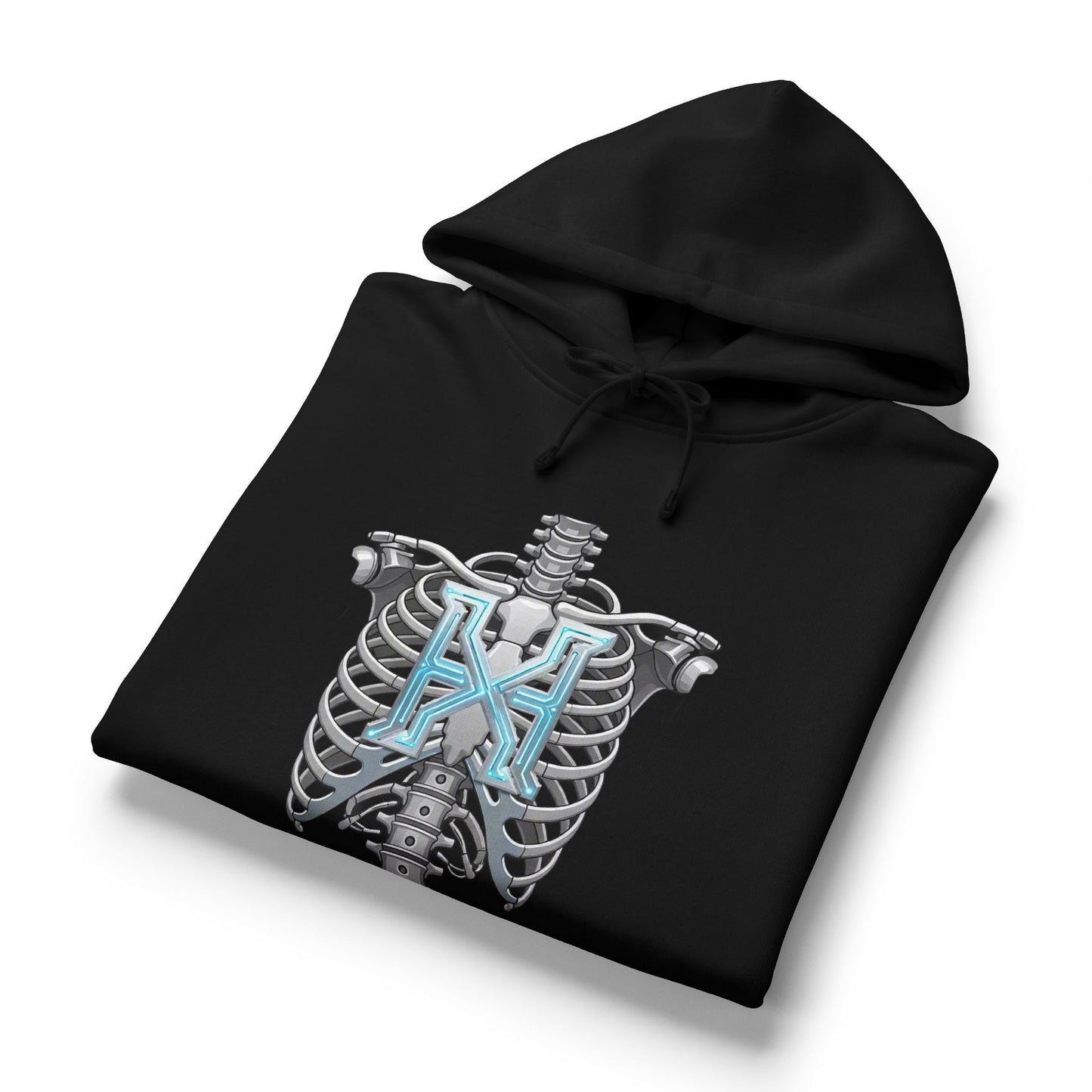 Hypug Xenon Hoodie — Tech Skeleton X Graphic Pullover