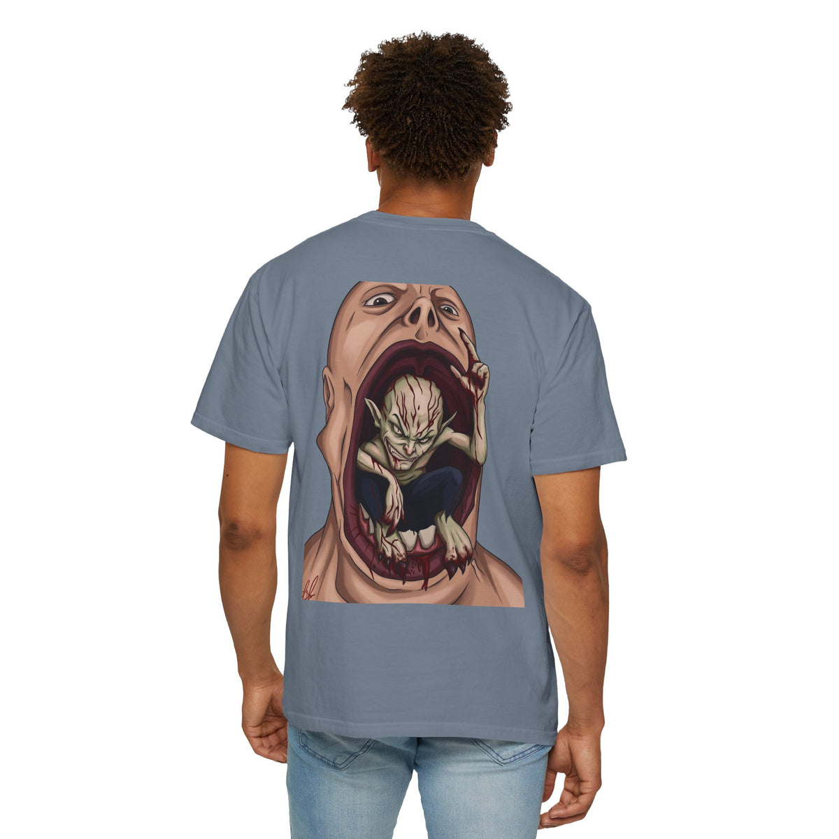 BEBETO & G FLAMES MAN EATER - T-shirt