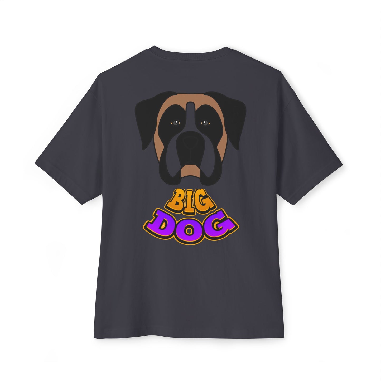 Big Dog Graphic Tee — "HY•PUG" Front Logo & Large Dog Back Print
