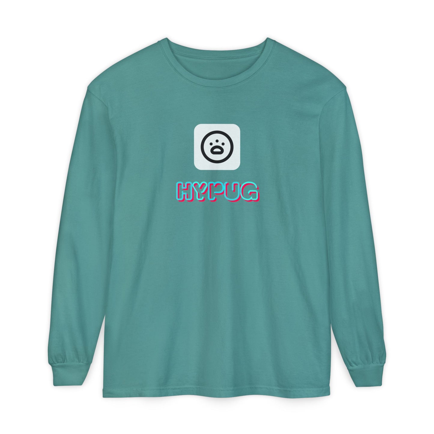 Big Dog Long Sleeve Tee — "Hypug Xenon" Graphic
